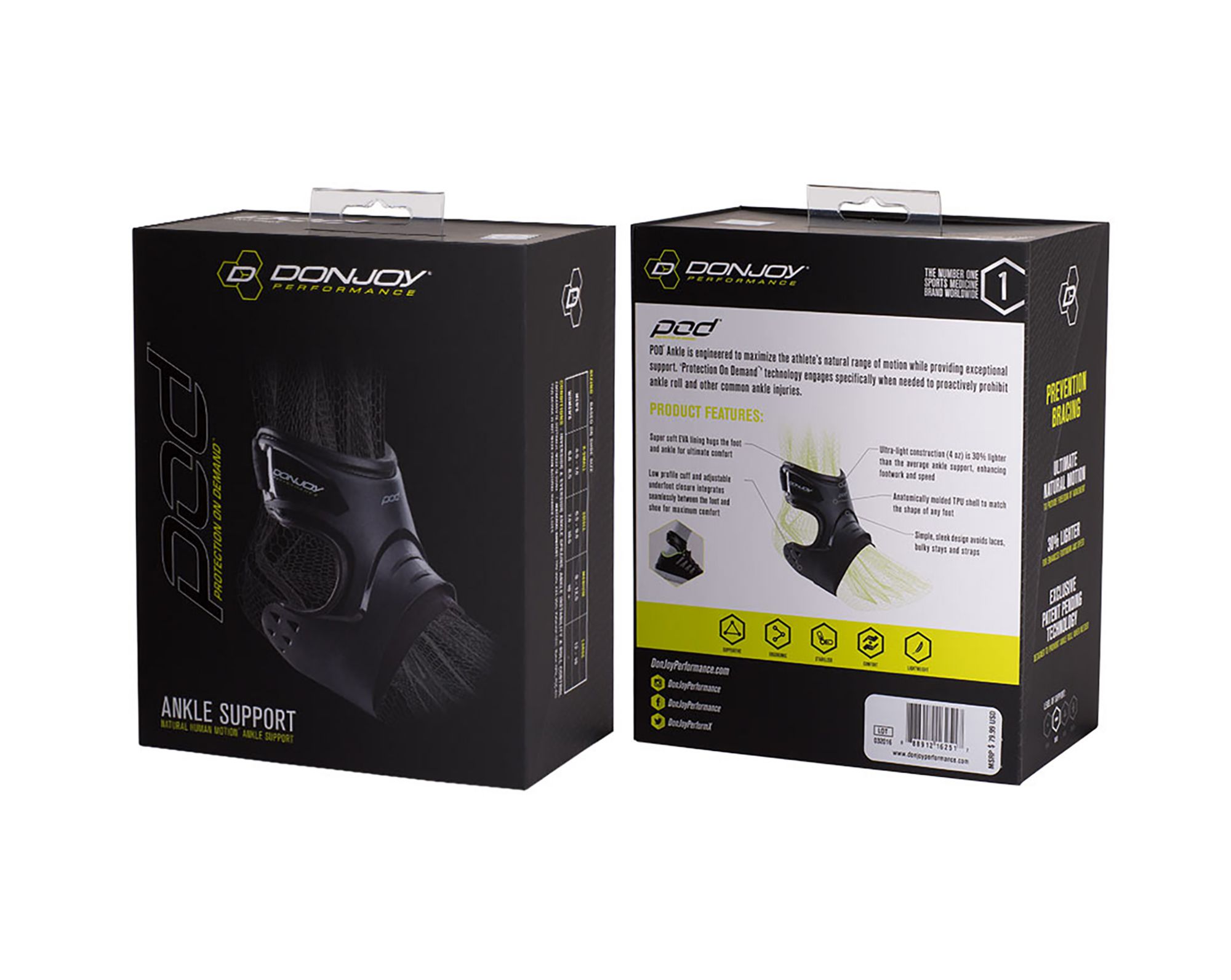 DonJoy Performance POD Foot Ankle Brace product image