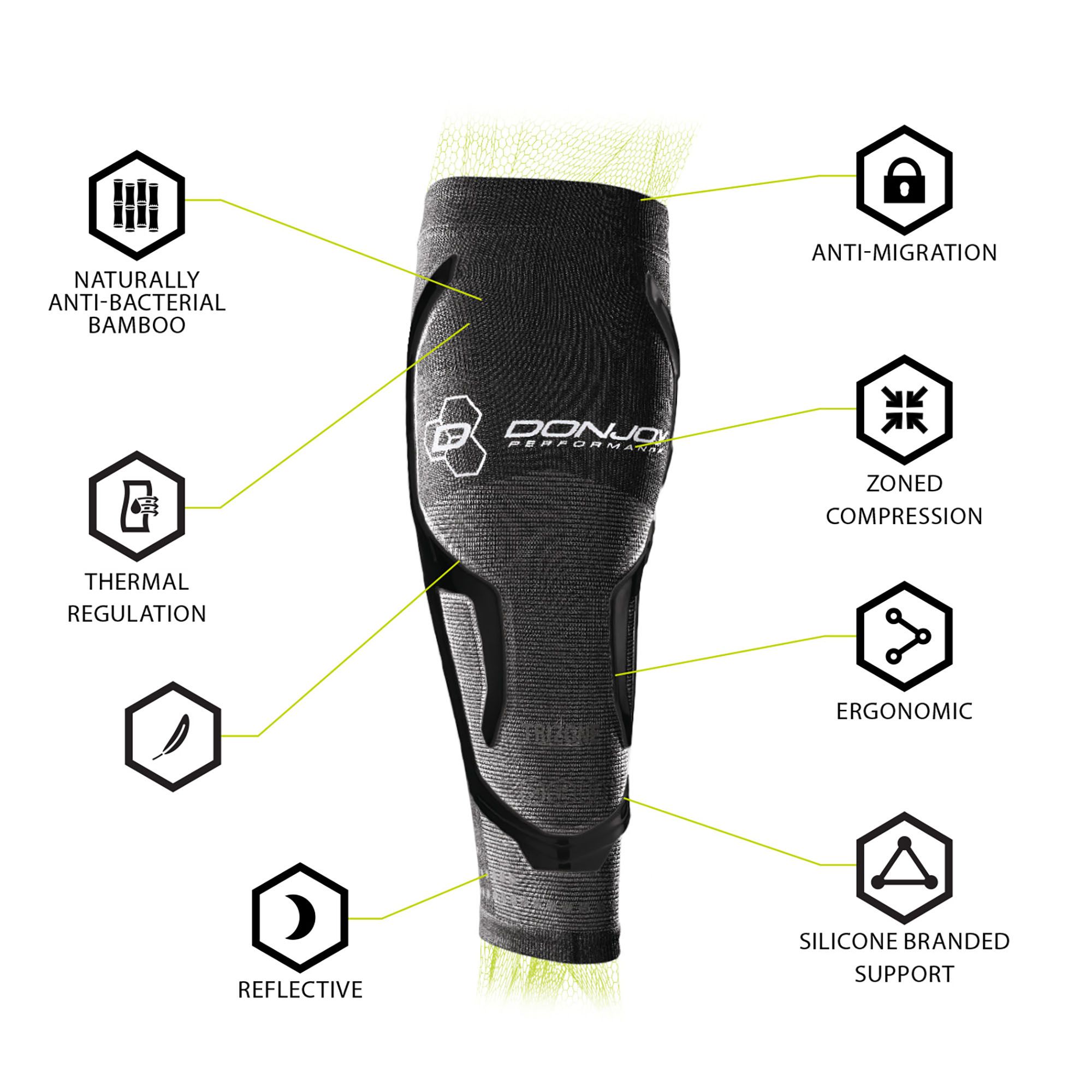 DonJoy Performance TriZone Calf Sleeve product image