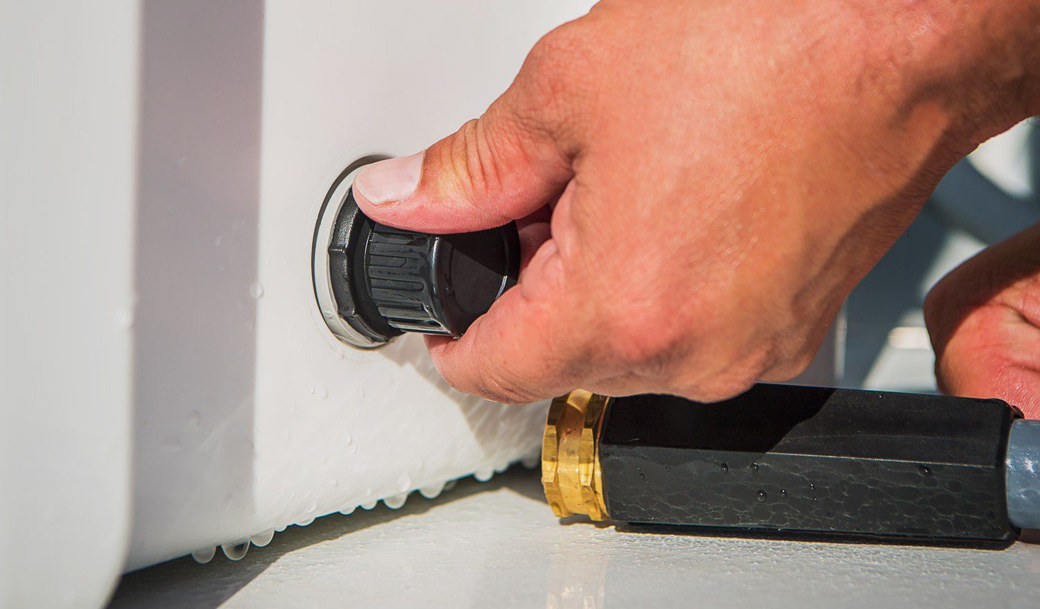 YETI Drain Plug Hose Connection product image