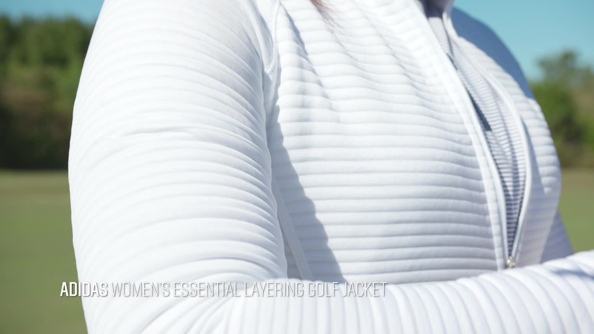 adidas Women's Essentials Full-Zip Golf Jacket product