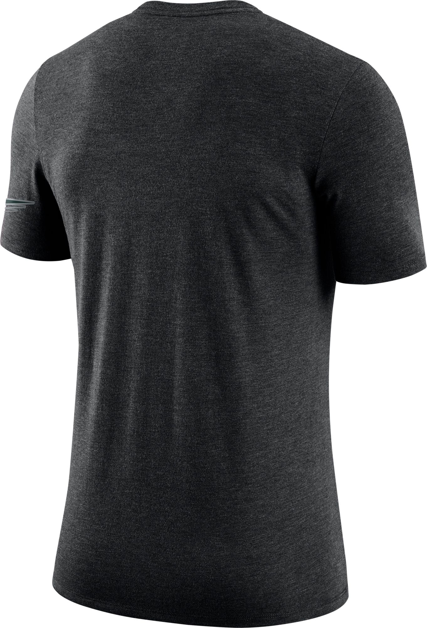Nike Men's Michigan State Spartans Black Tri-Blend T-Shirt product image