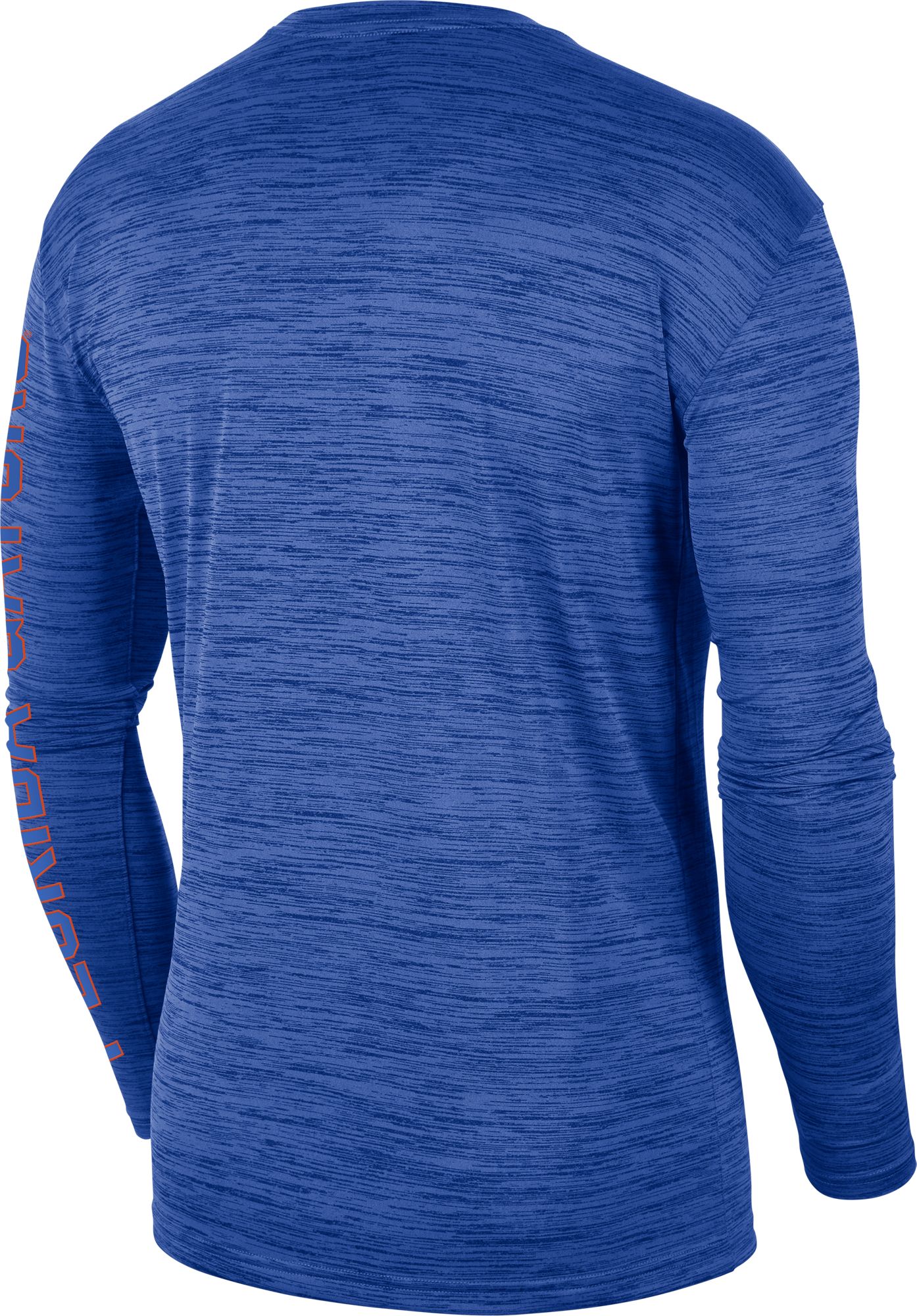 Nike Men's Florida Gators Blue Dri-FIT Velocity Graphic Long Sleeve T-Shirt product image