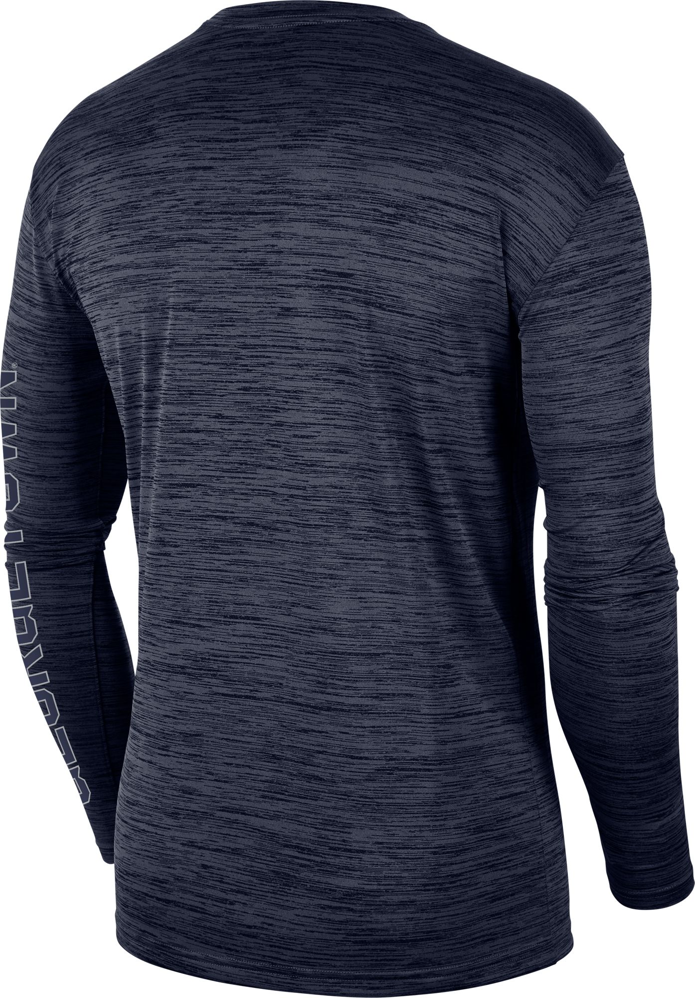 Nike Men's Georgetown Hoyas Blue Dri-FIT Velocity Graphic Long Sleeve T-Shirt product image