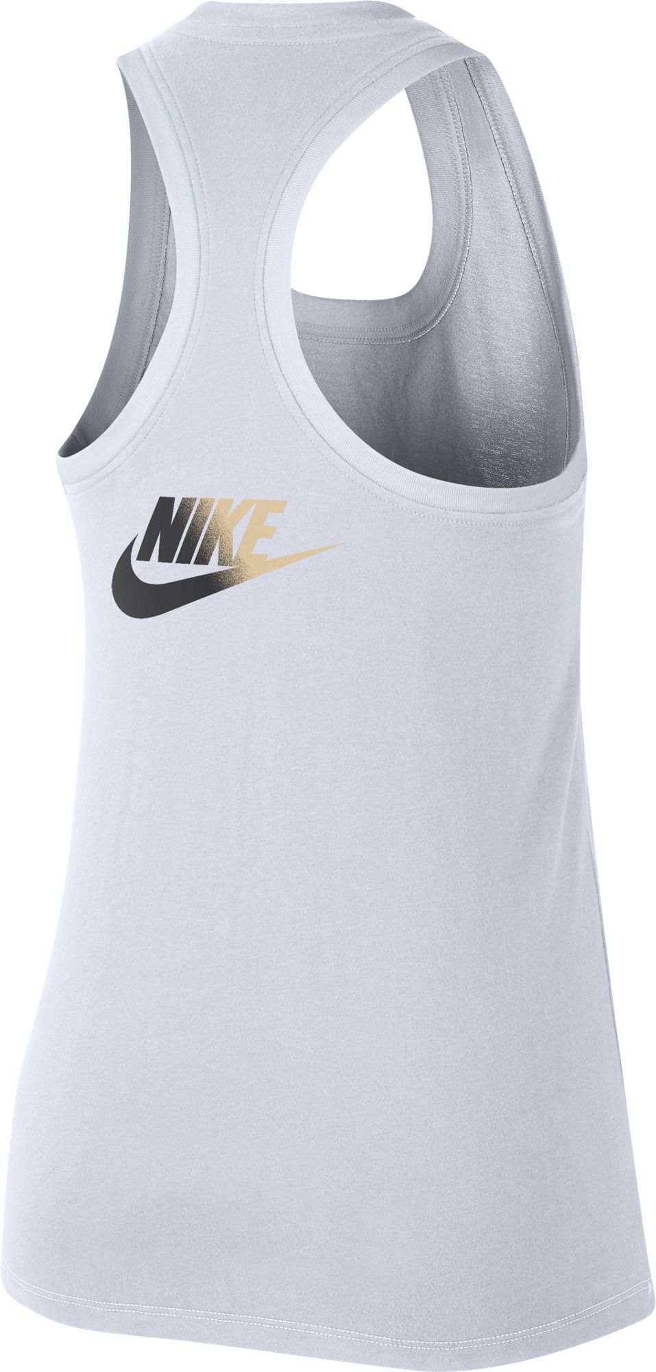 Nike Women's Purdue Boilermakers White Racerback Tank Top product image