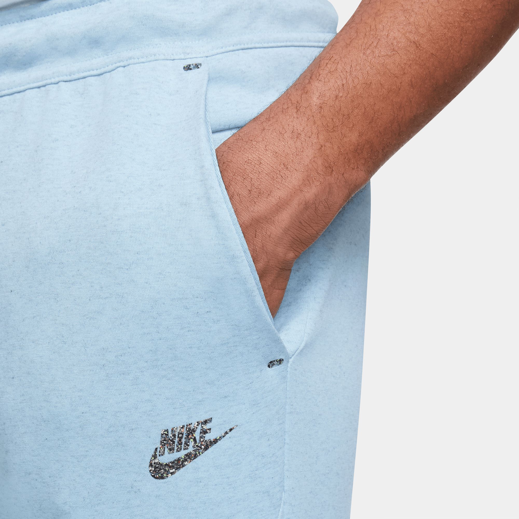 celestine blue tech fleece joggers
