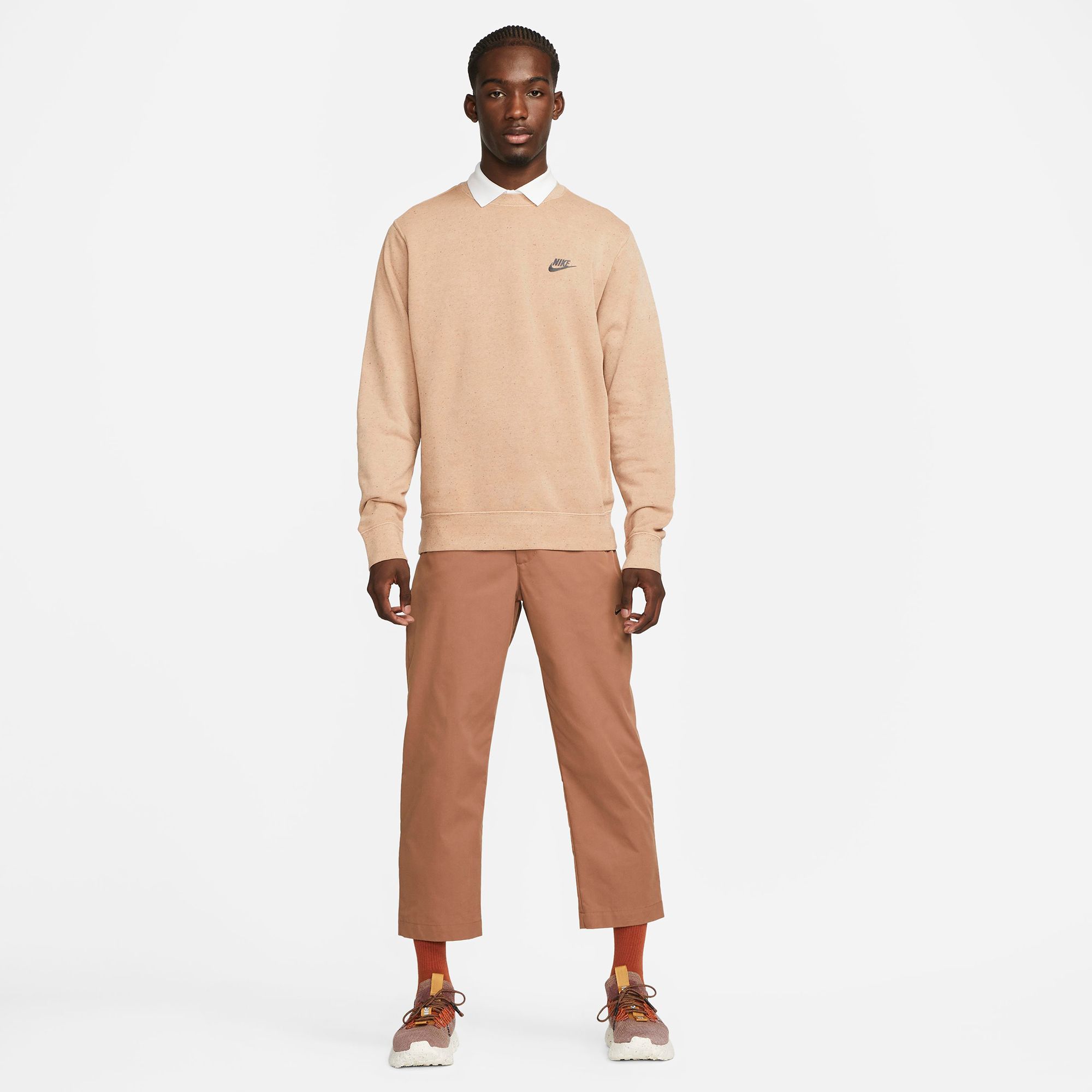 Nike Sportswear Club Fleece+ Revival Men's Brushed Back Crewneck