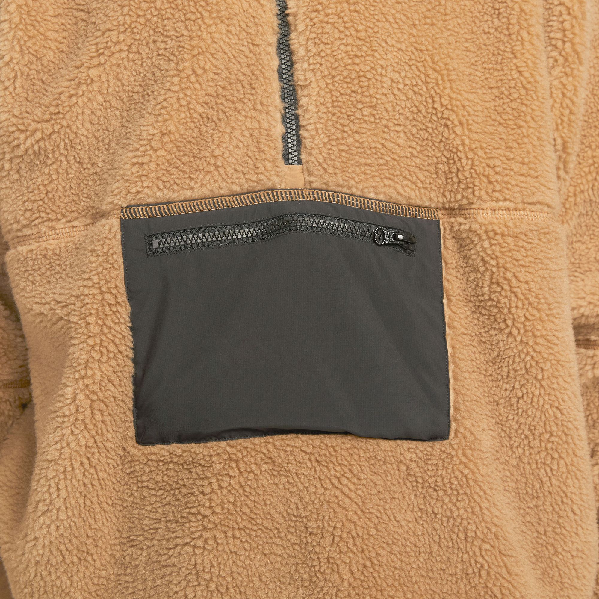 nike men's 1 2 zip anorak club fleece sherpa jacket