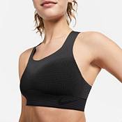 Swoosh High Support Non-Padded Adjustable Sports Bra by Nike Online, THE  ICONIC