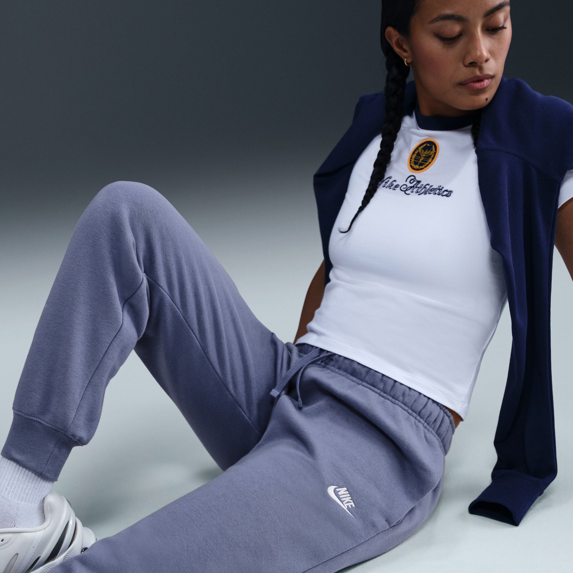 Nike Women's Sportswear Club Fleece Mid-Rise Joggers product image