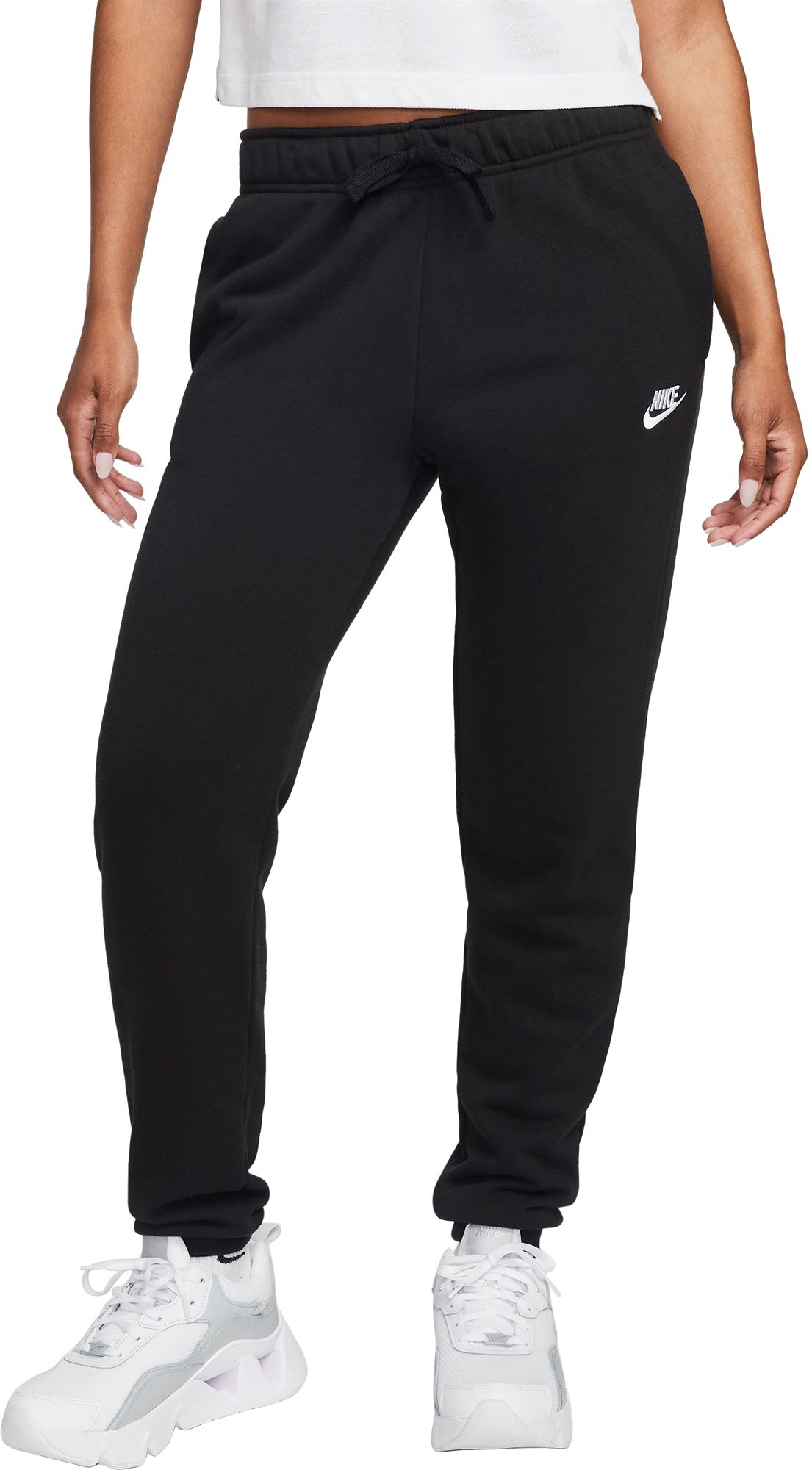 Nike Women's Sportswear Club Fleece Mid-Rise Joggers product image