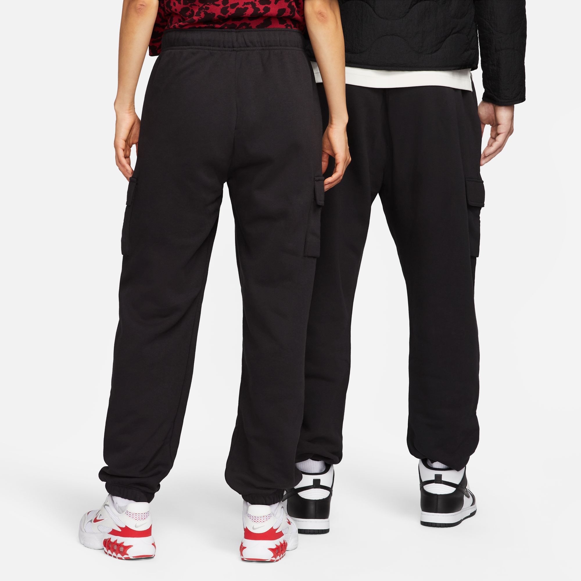 Nike Women's Sportswear Club Fleece Mid-Rise Oversized Cargo Sweatpants product image