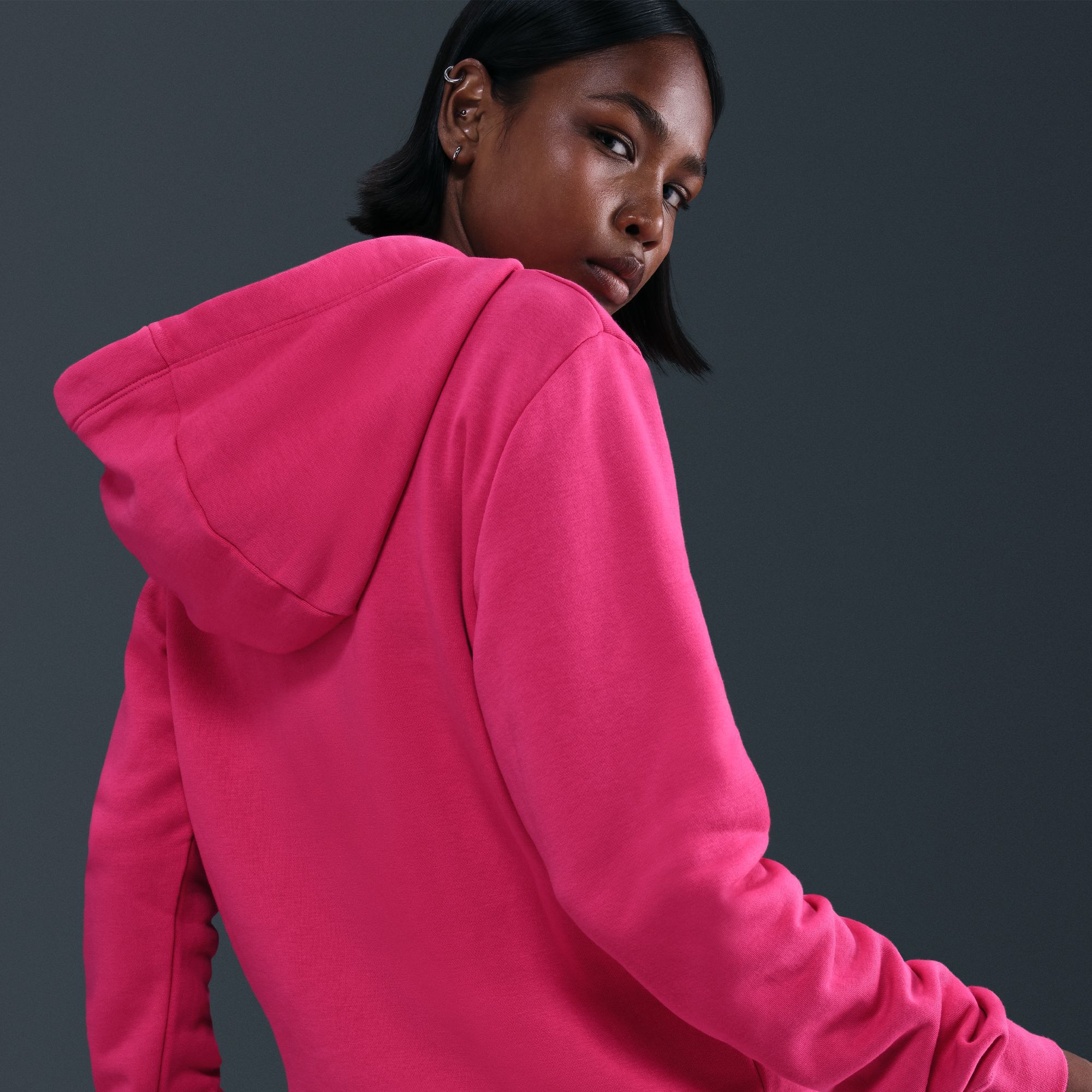 Nike Women's Sportswear Club Fleece Full-Zip Hoodie product image