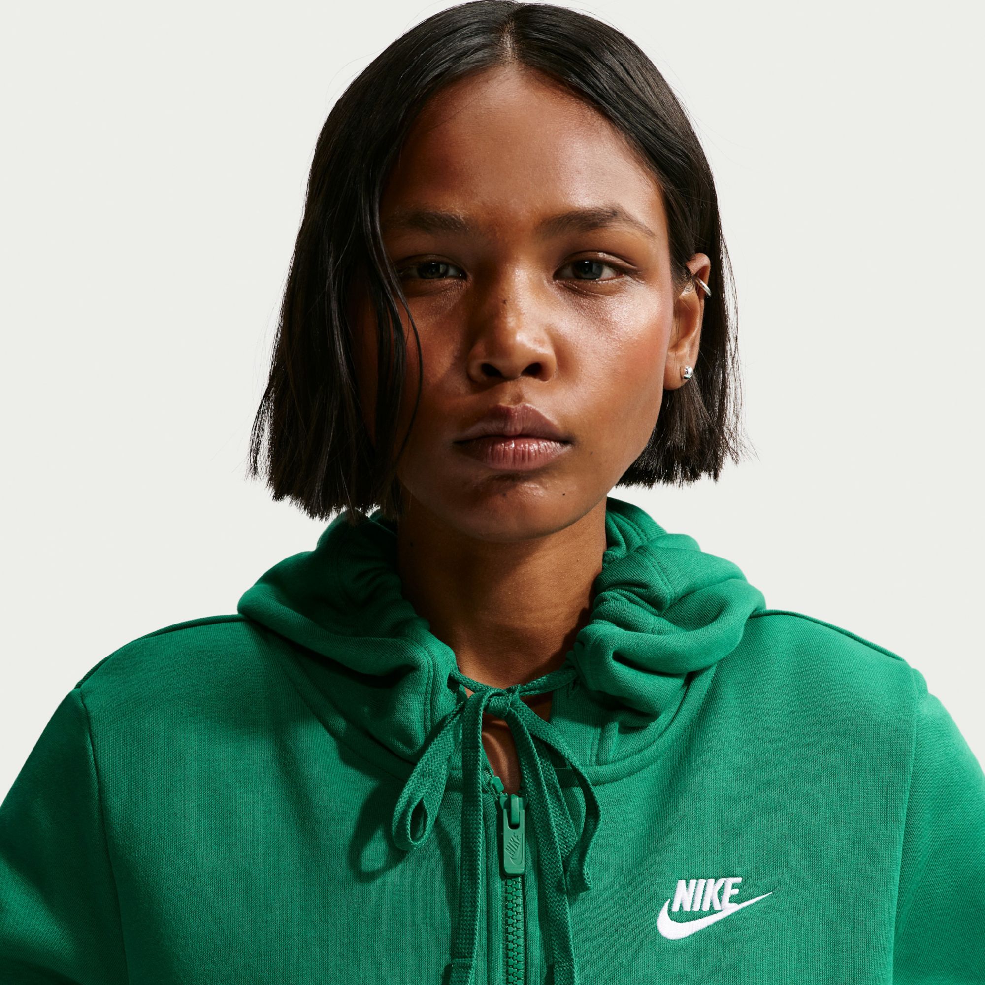 Nike Women's Sportswear Club Fleece Full-Zip Hoodie product image