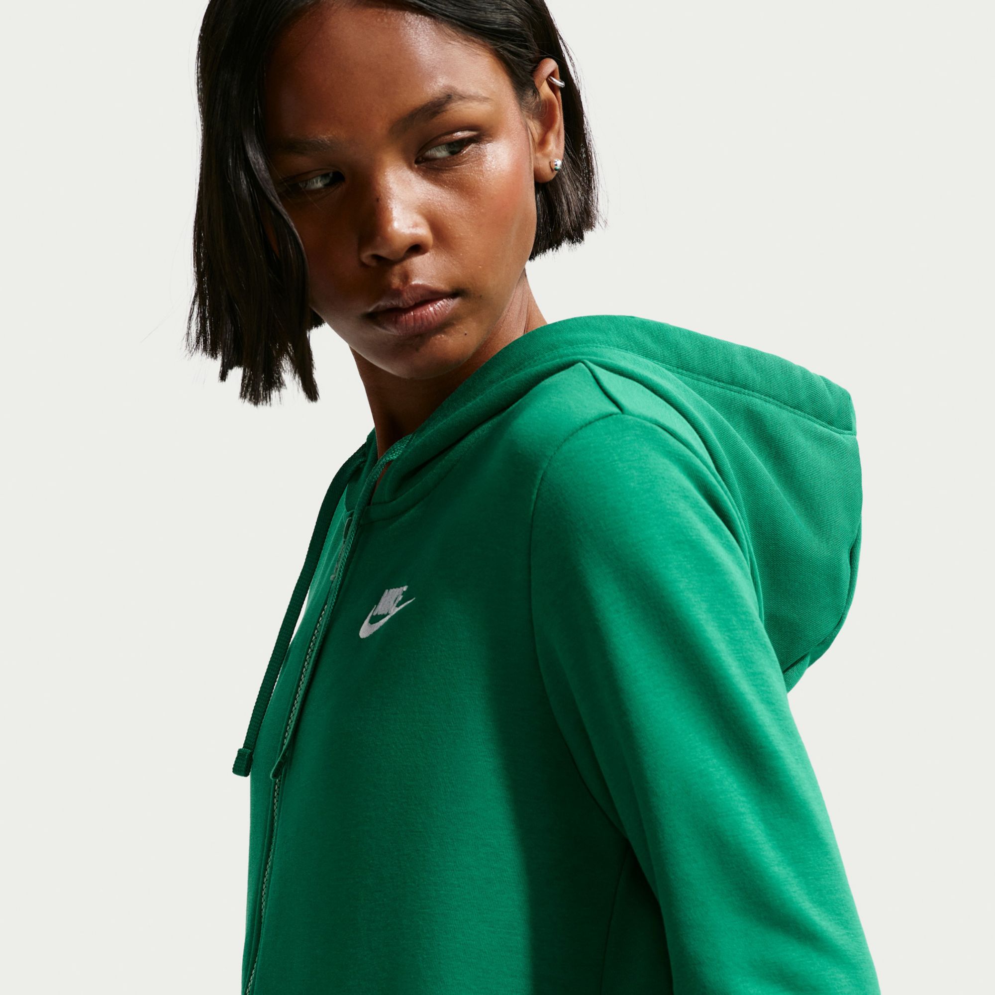 Nike Women's Sportswear Club Fleece Full-Zip Hoodie product image