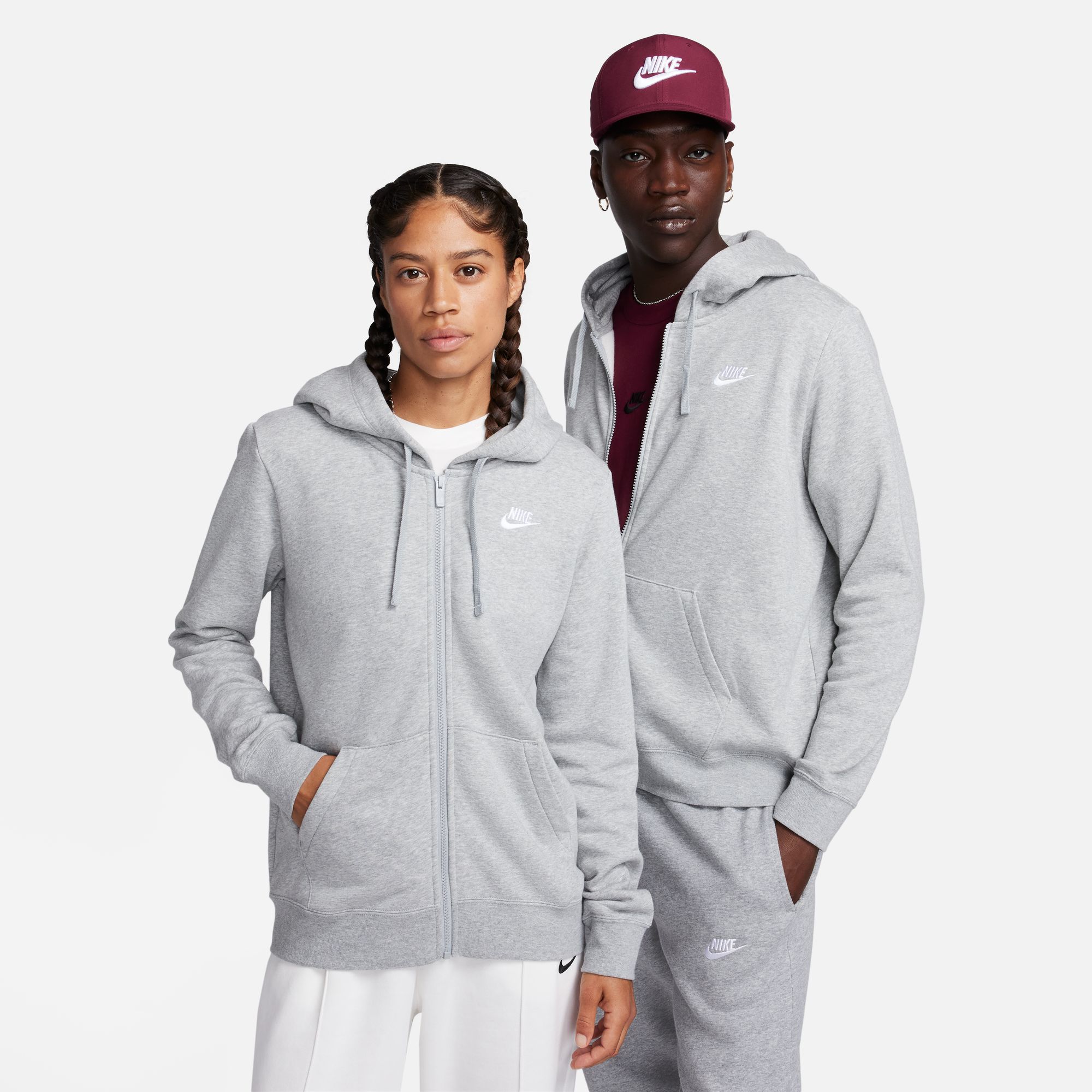 Nike Women's Sportswear Club Fleece Full-Zip Hoodie product image
