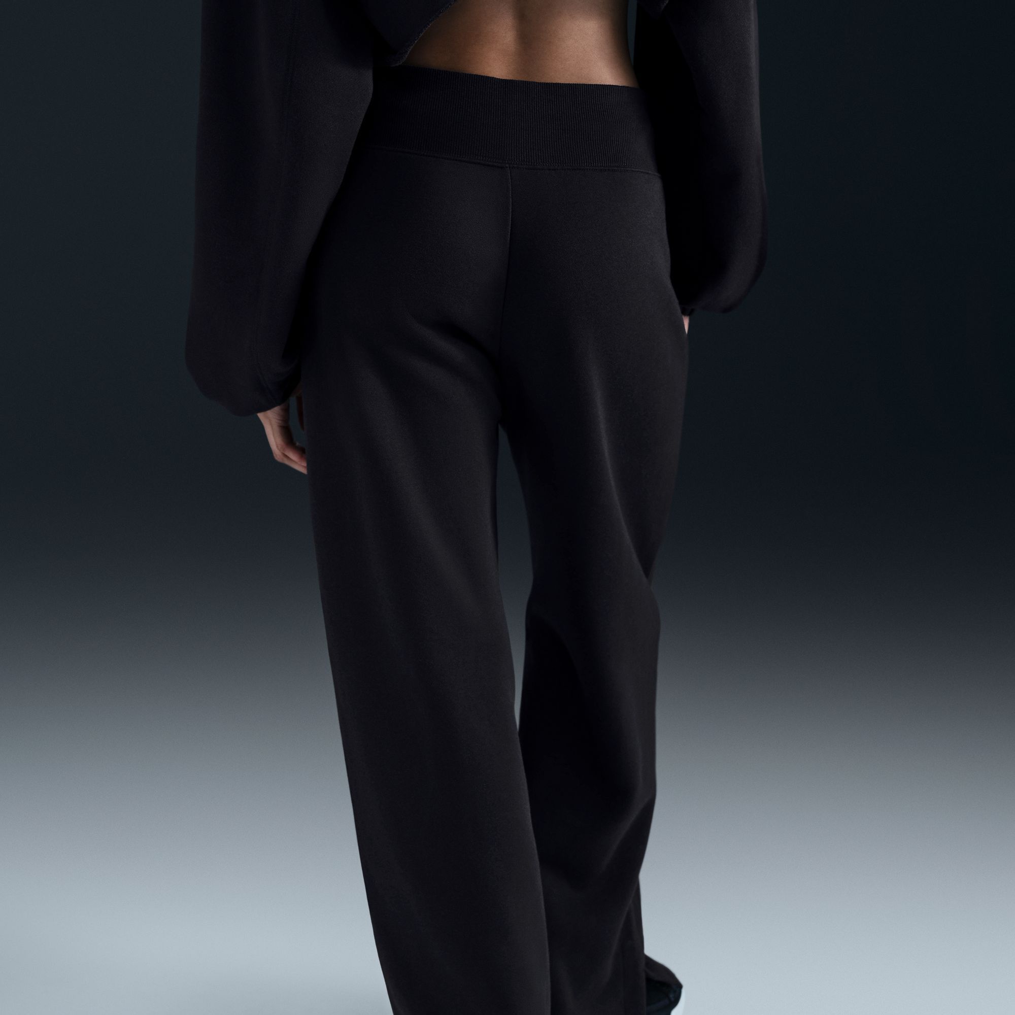 Nike Women's Sportswear Phoenix Fleece High-Waisted Wide-Leg Sweatpants product image
