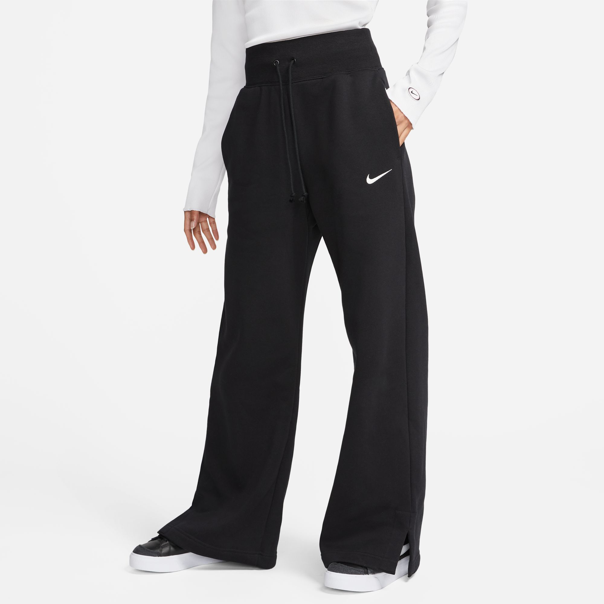 Nike Women's Sportswear Phoenix Fleece High-Waisted Wide-Leg Sweatpants product image