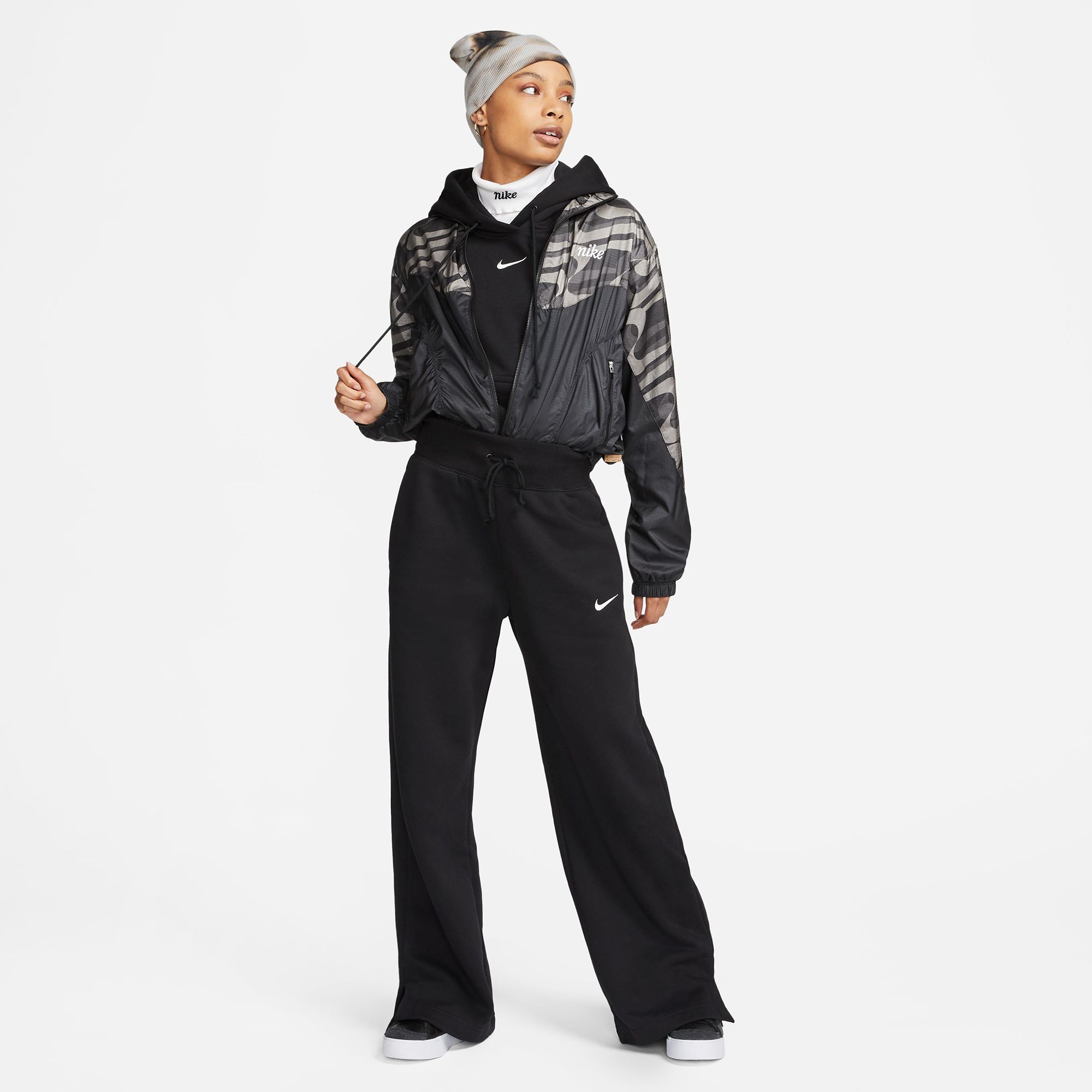 Nike Women's Sportswear Phoenix Fleece High-Waisted Wide-Leg Sweatpants product image