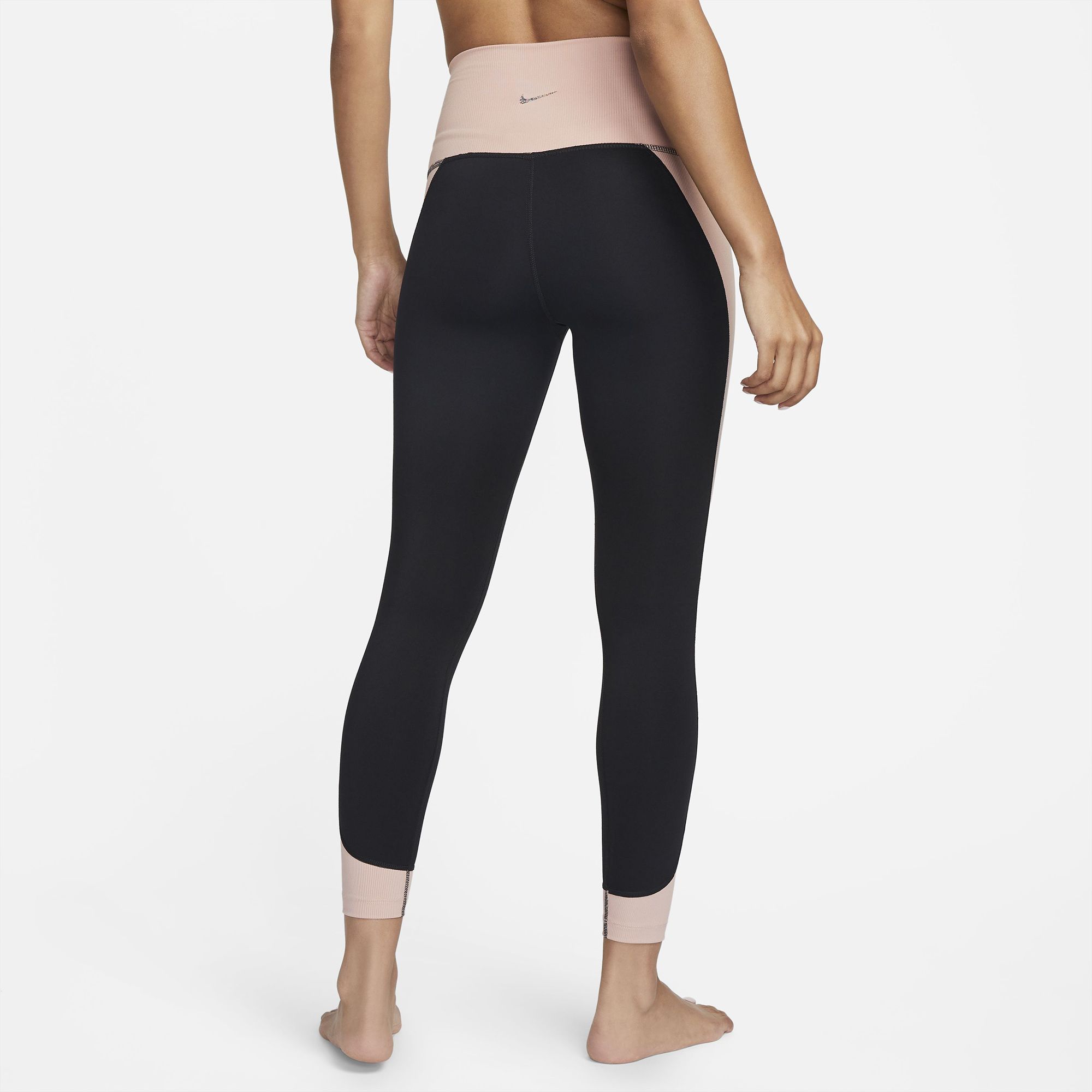 Nike Women's Yoga High-Waisted 7/8 Ribbed-Panel Leggings product image