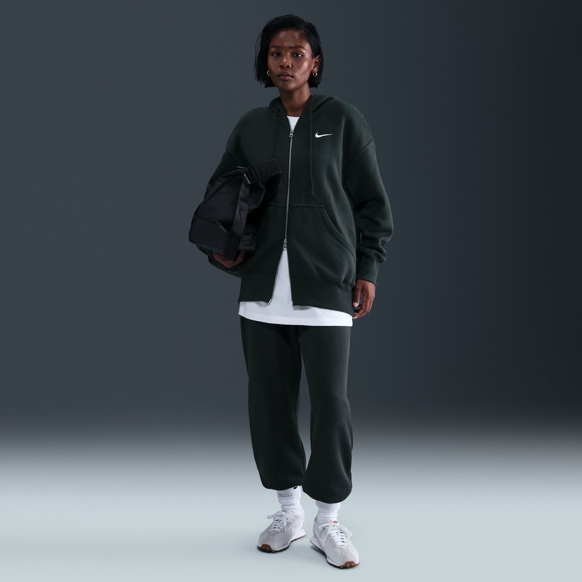 Nike Women's Sportswear Phoenix Fleece Oversized Full-Zip Hoodie product image