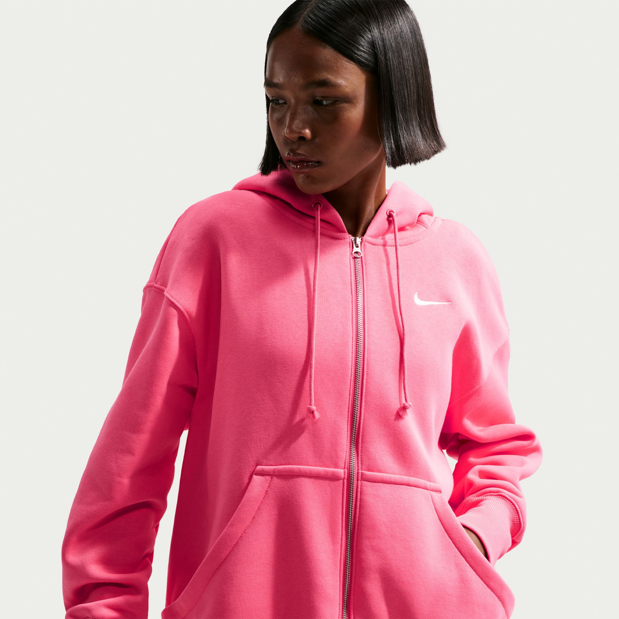 Nike Women's Sportswear Phoenix Fleece Oversized Full-Zip Hoodie