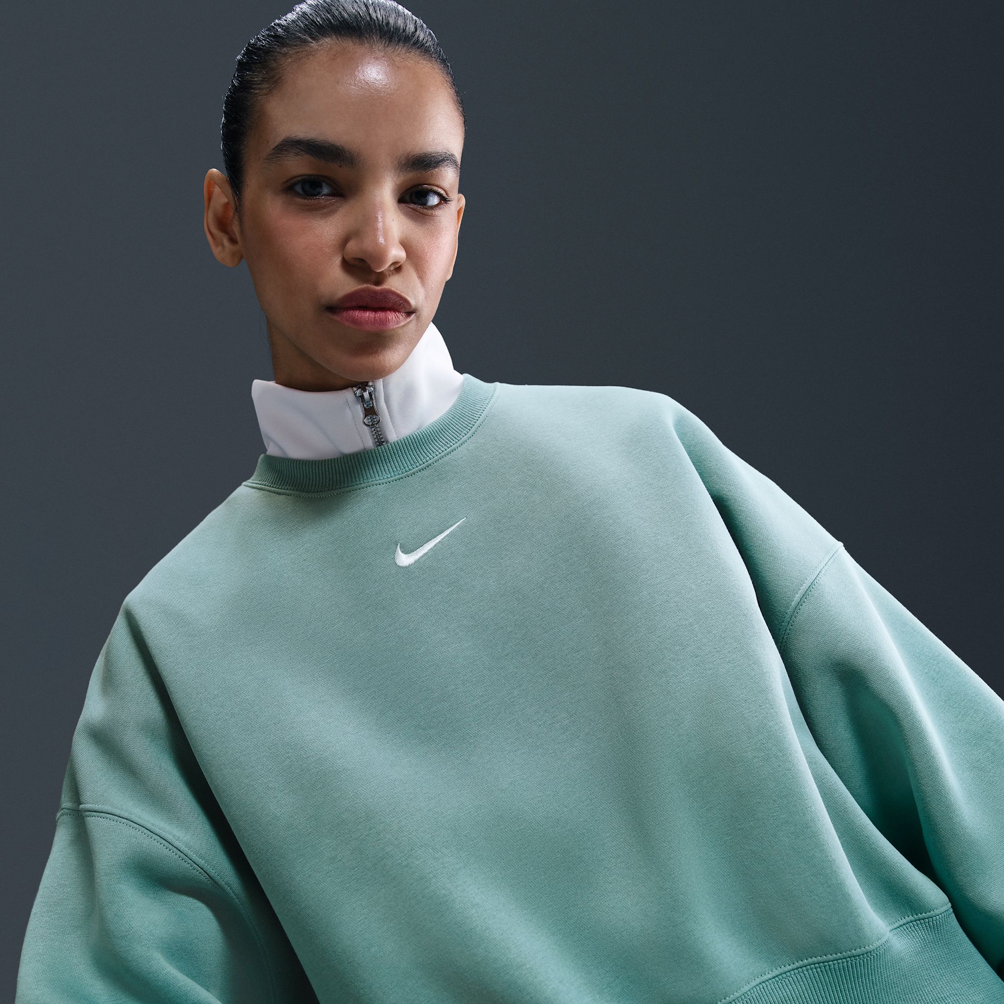 Nike Women's Sportswear Phoenix Fleece Over-Oversized Crewneck Sweatshirt product image