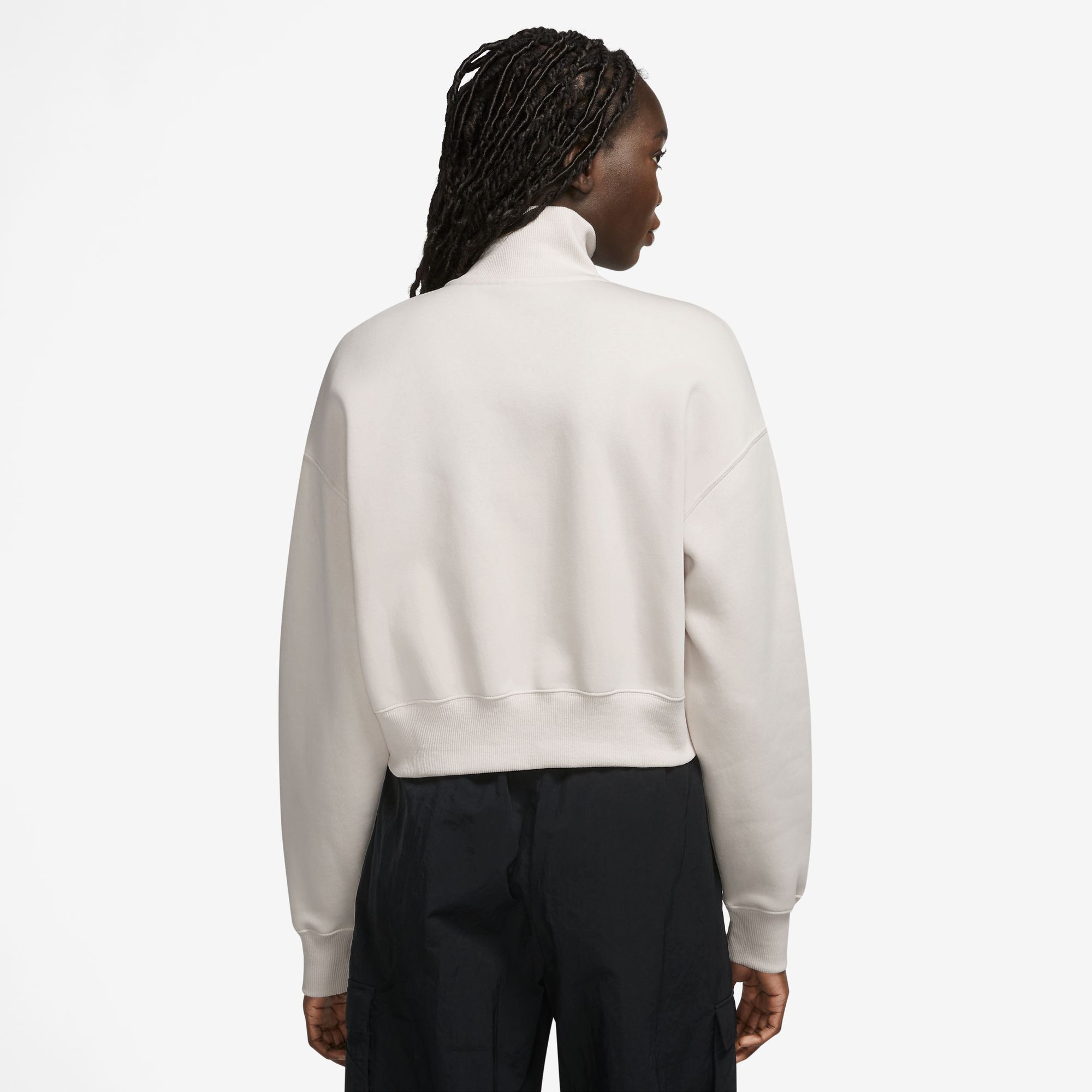 Nike Women's Sportswear Phoenix Fleece Oversized 1/2-Zip Crop Sweatshirt product image