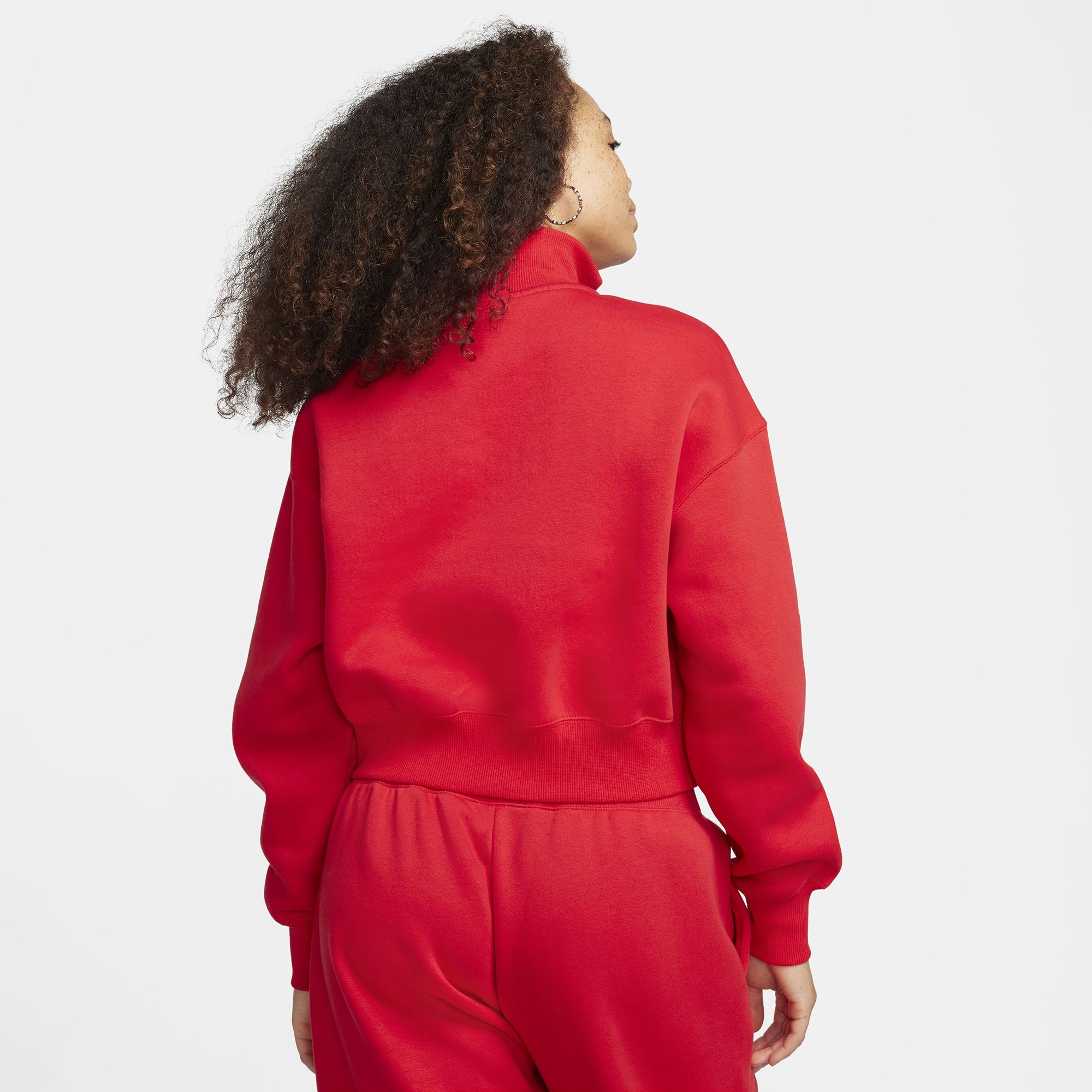 Nike Women's Sportswear Phoenix Fleece Oversized 1/2-Zip Crop Sweatshirt product image
