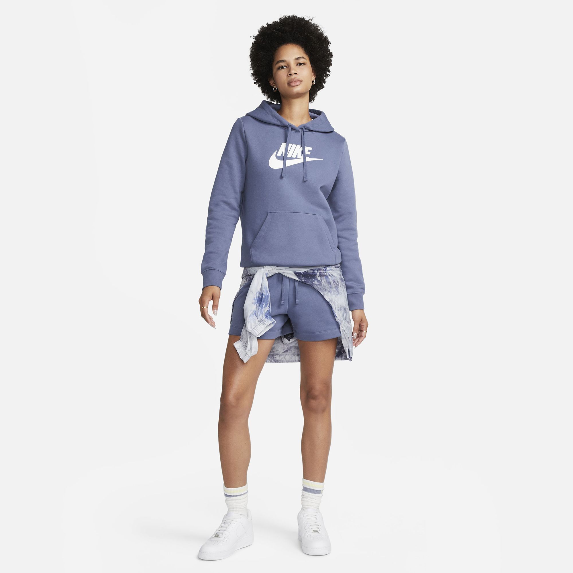 Nike Women's Sportswear Club Fleece Logo Pullover Hoodie product image