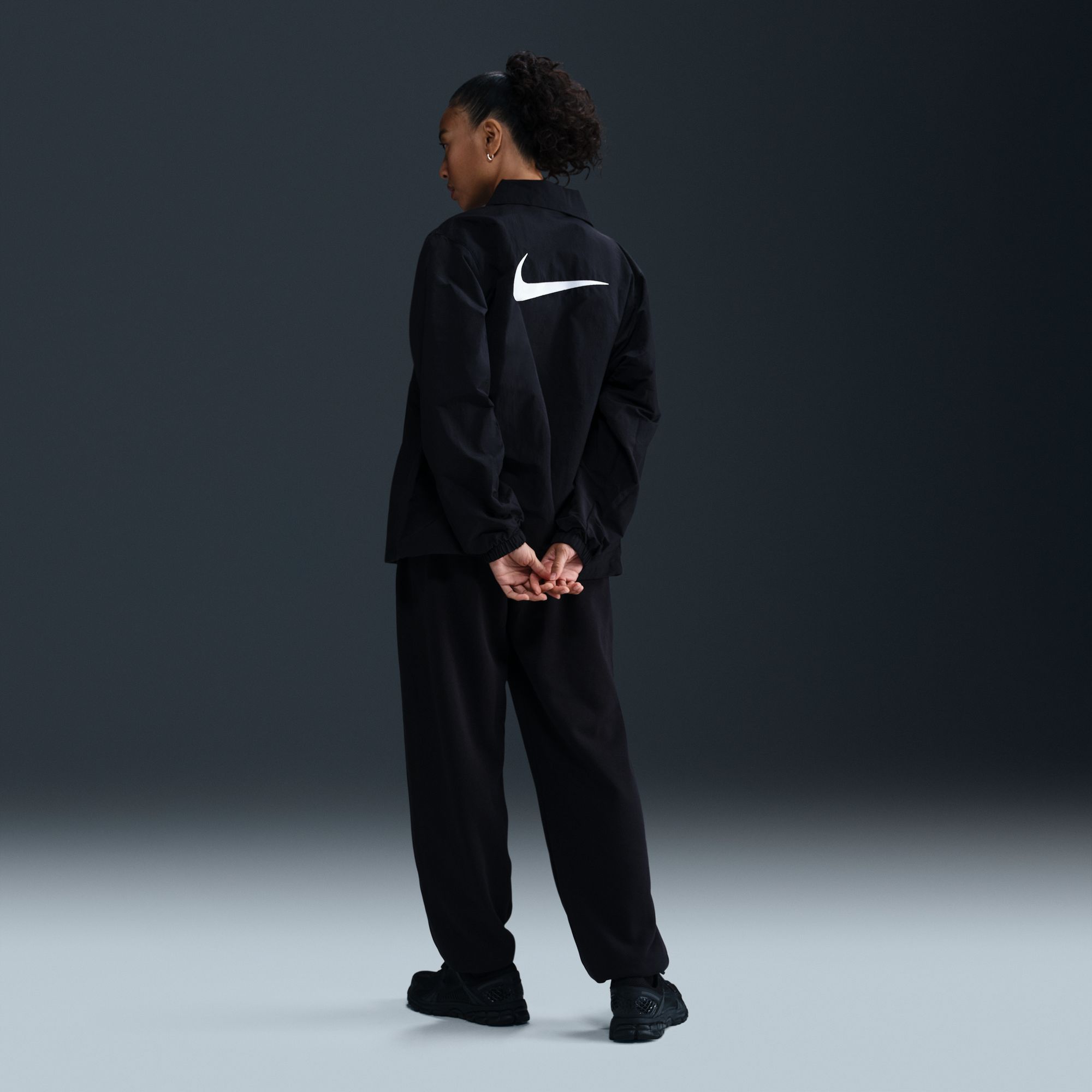 Nike Women's Sportswear Club Fleece Mid-Rise Oversized Sweatpants product image