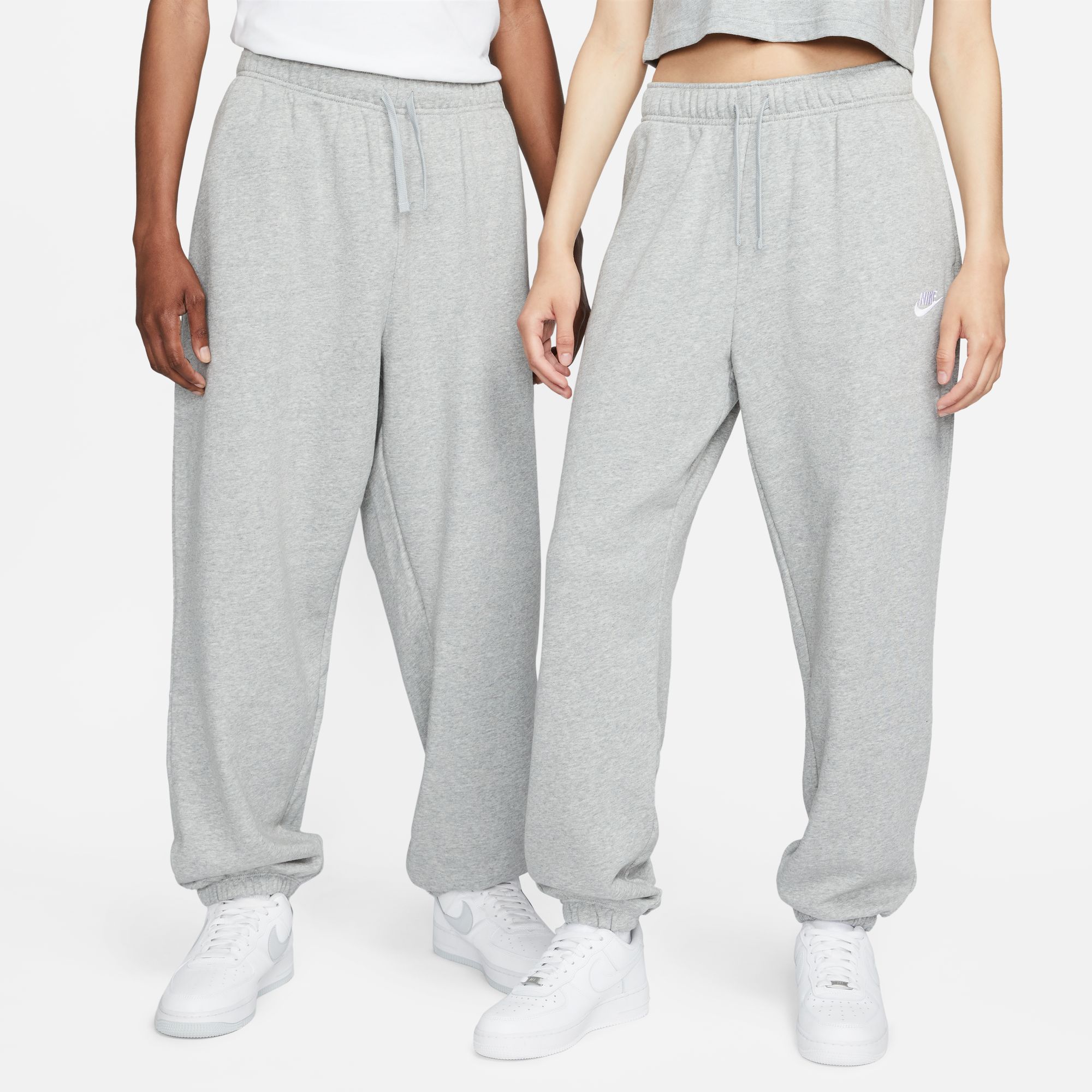 Nike Women's Sportswear Club Fleece Mid-Rise Oversized Sweatpants product image