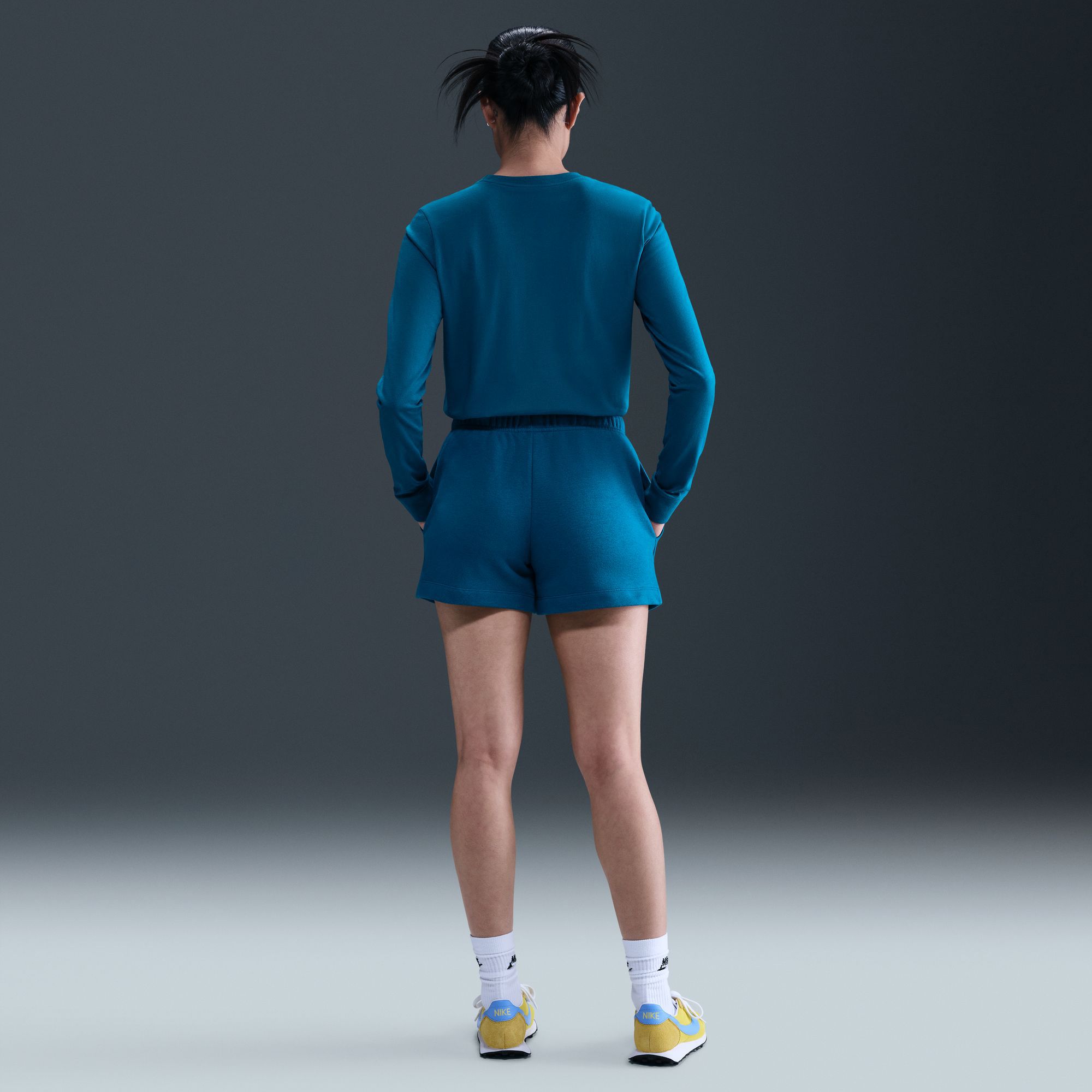 Nike Women's Sportswear Club Fleece Mid-Rise Shorts product image