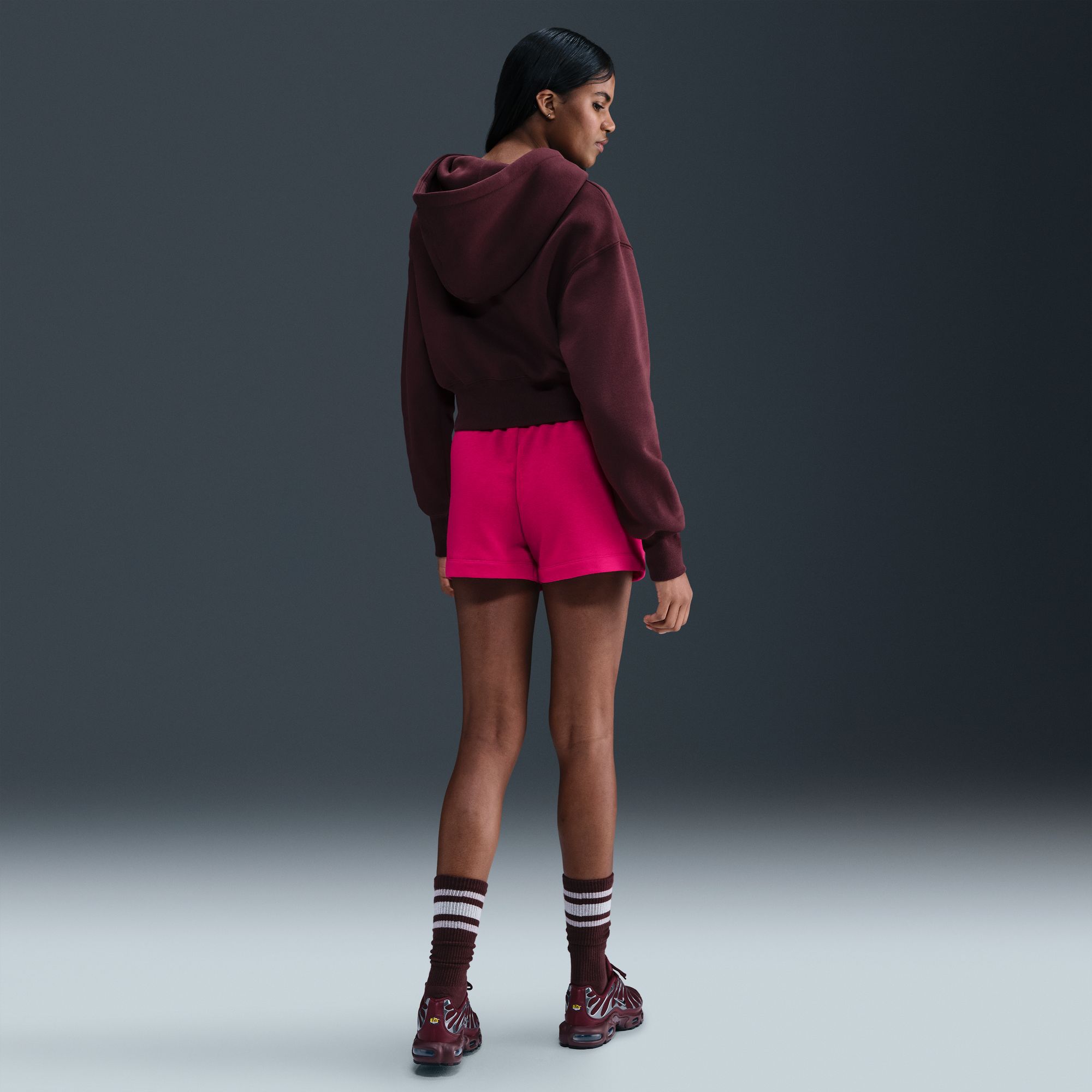 Nike Women's Sportswear Club Fleece Mid-Rise Shorts product image