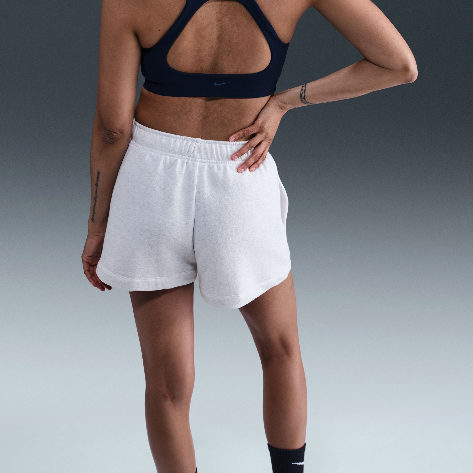 Nike Women's Sportswear Club Fleece Mid-Rise Shorts product image