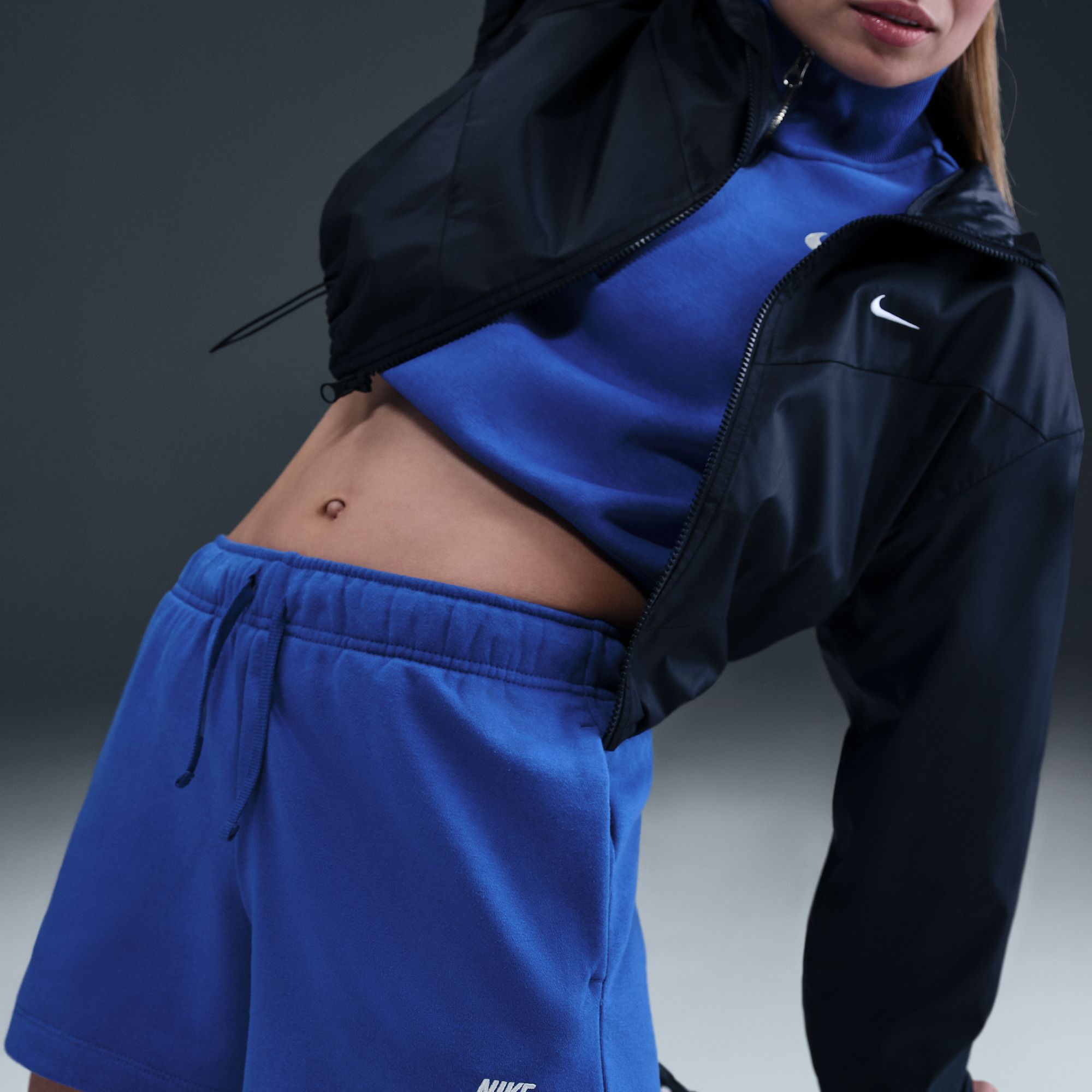 Nike Women's Sportswear Club Fleece Mid-Rise Shorts product image