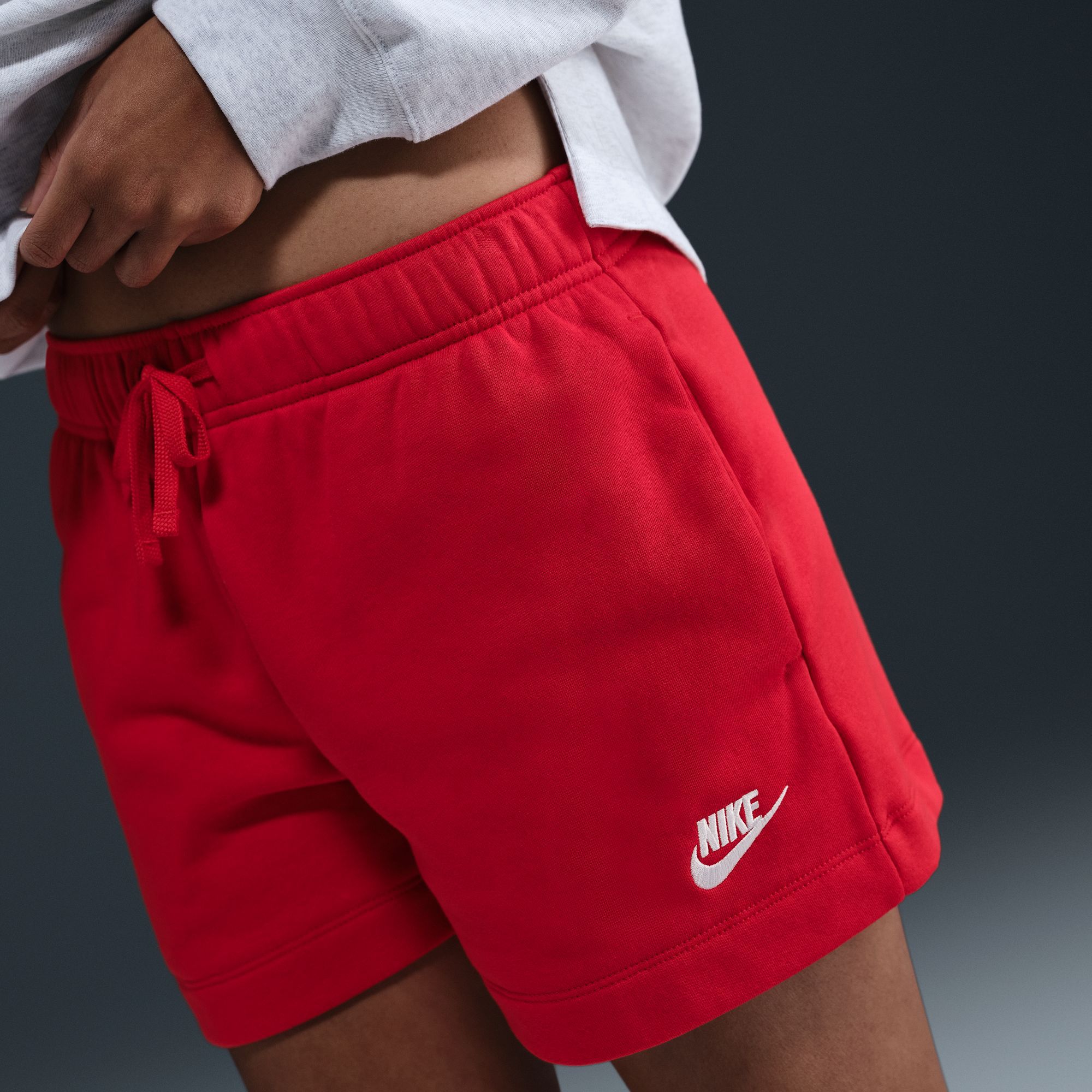 Nike Women's Sportswear Club Fleece Mid-Rise Shorts product image