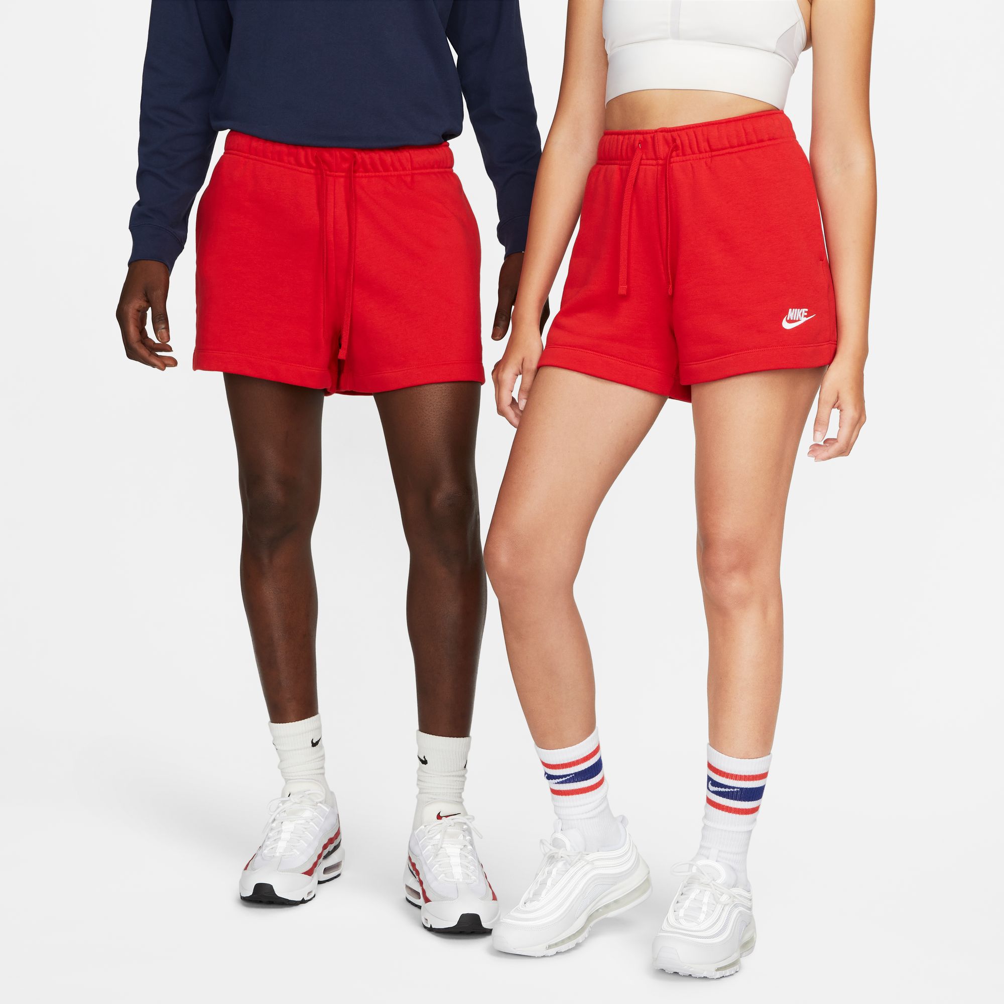 Nike Women's Sportswear Club Fleece Mid-Rise Shorts product image