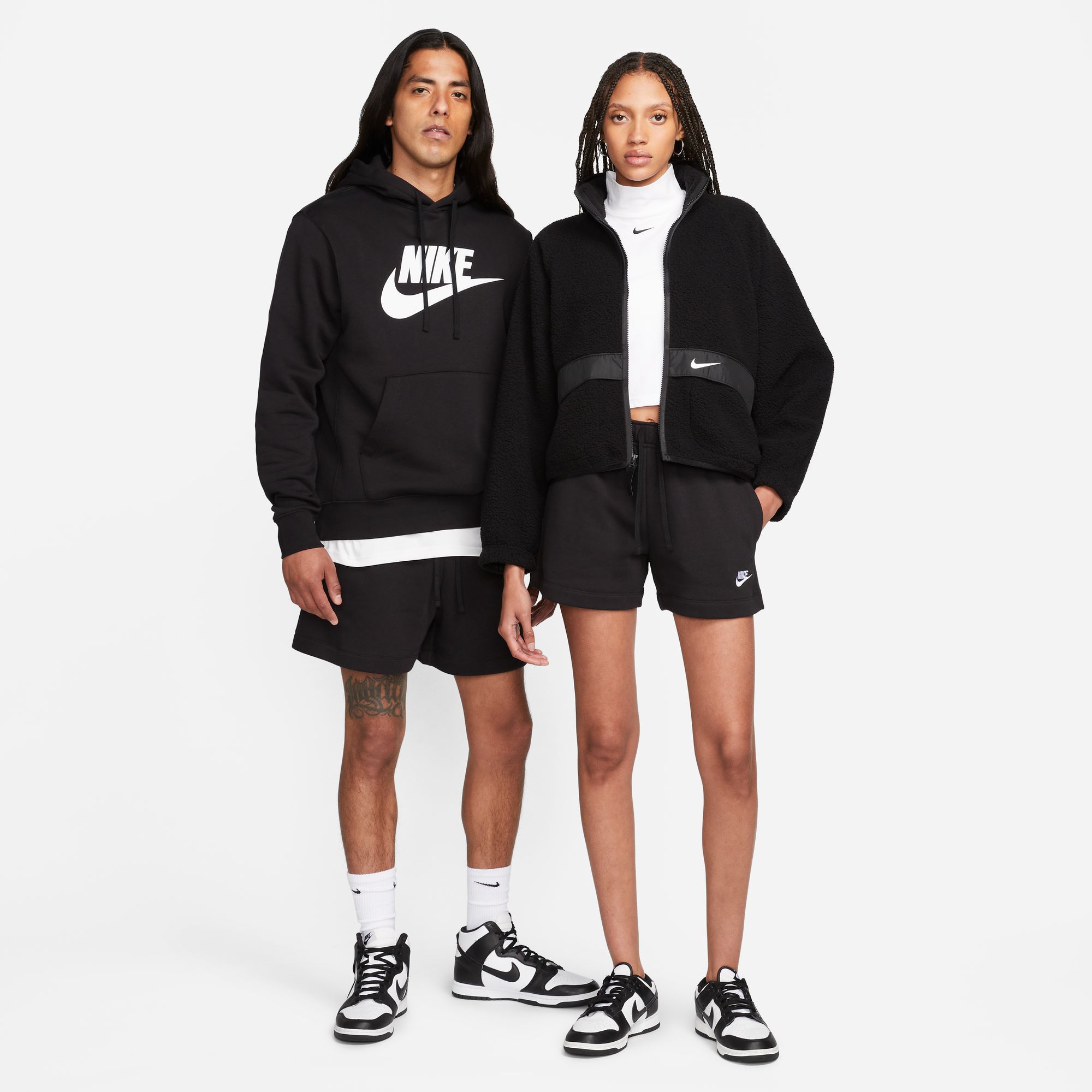 Nike Women's Sportswear Club Fleece Mid-Rise Shorts product image