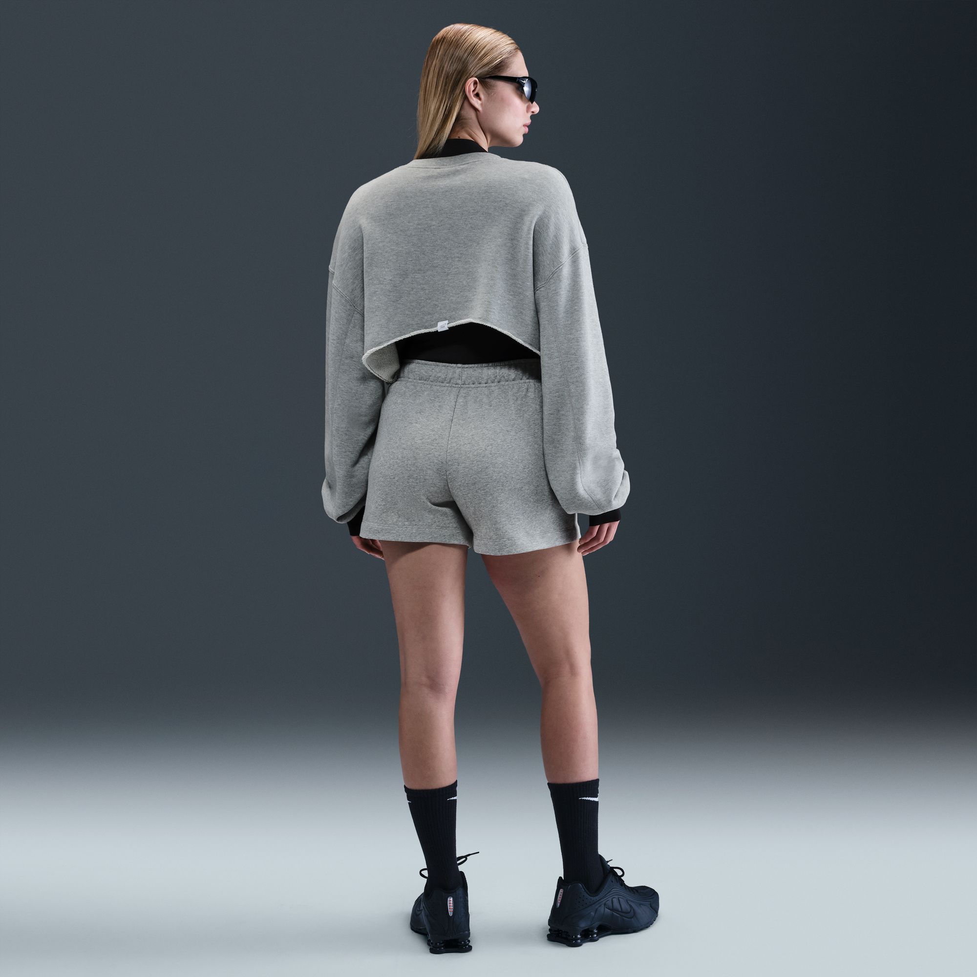 Nike Women's Sportswear Club Fleece Mid-Rise Shorts product image