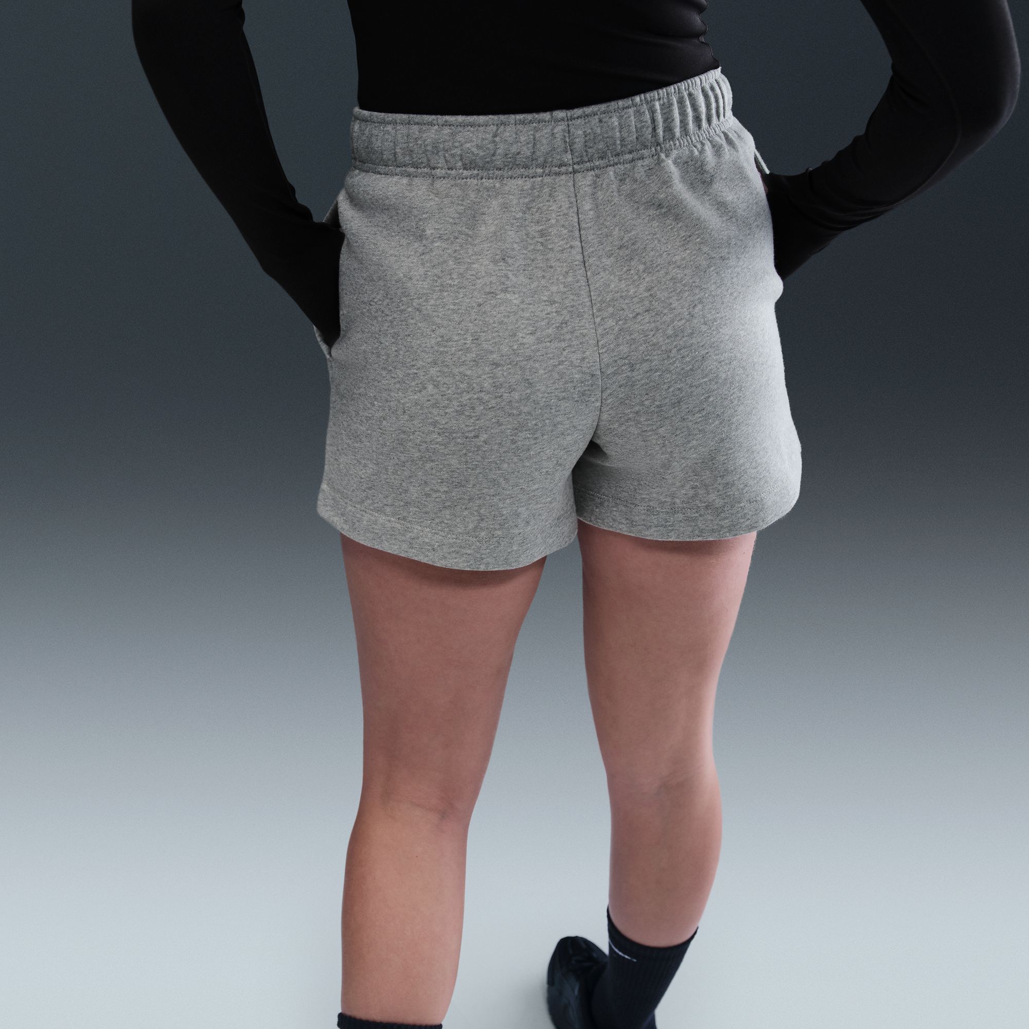 Nike Women's Sportswear Club Fleece Mid-Rise Shorts product image