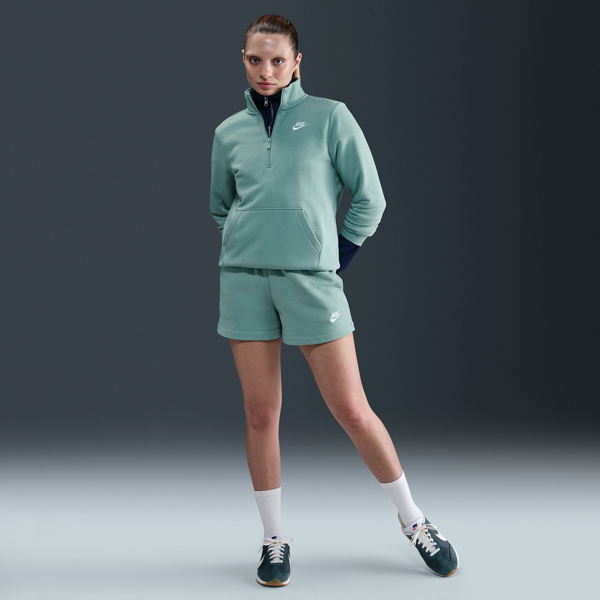 Nike Women's Sportswear Club Fleece 1/2 Zip Sweatshirt product image