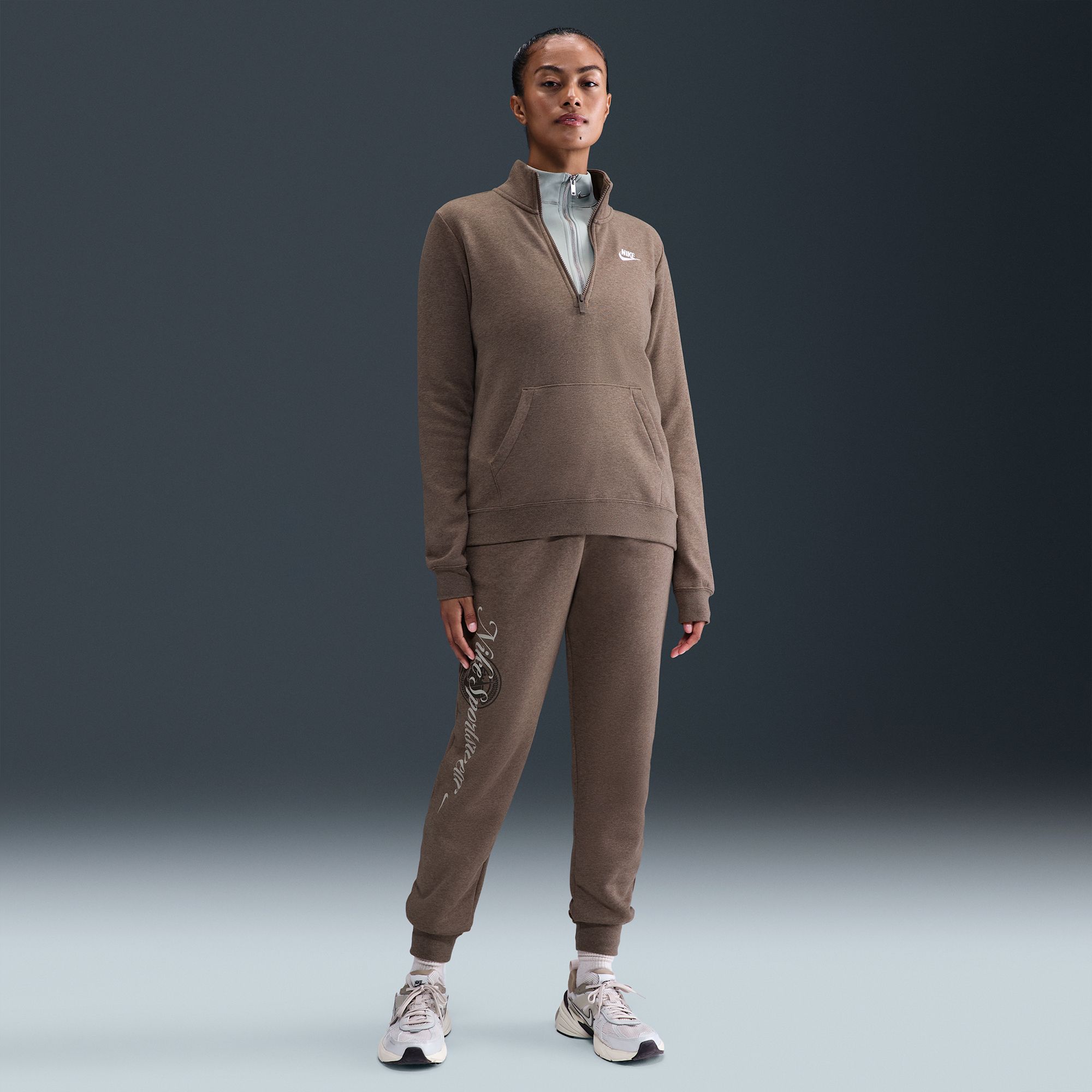 Nike Women's Sportswear Club Fleece 1/2 Zip Sweatshirt product image