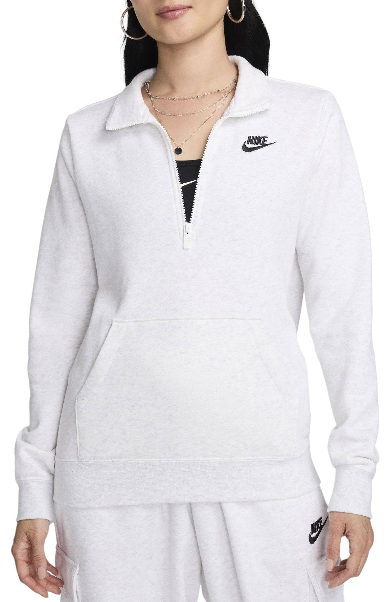 Nike Women's Sportswear Club Fleece 1/2 Zip Sweatshirt product image