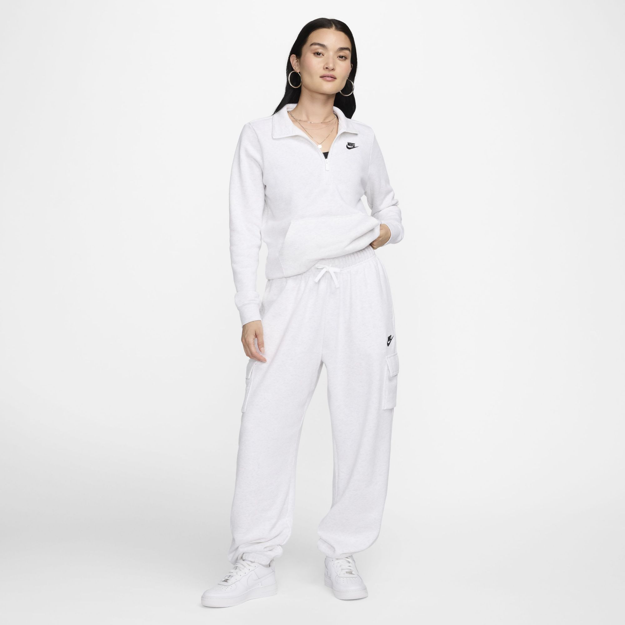 Nike Women's Sportswear Club Fleece 1/2 Zip Sweatshirt product image