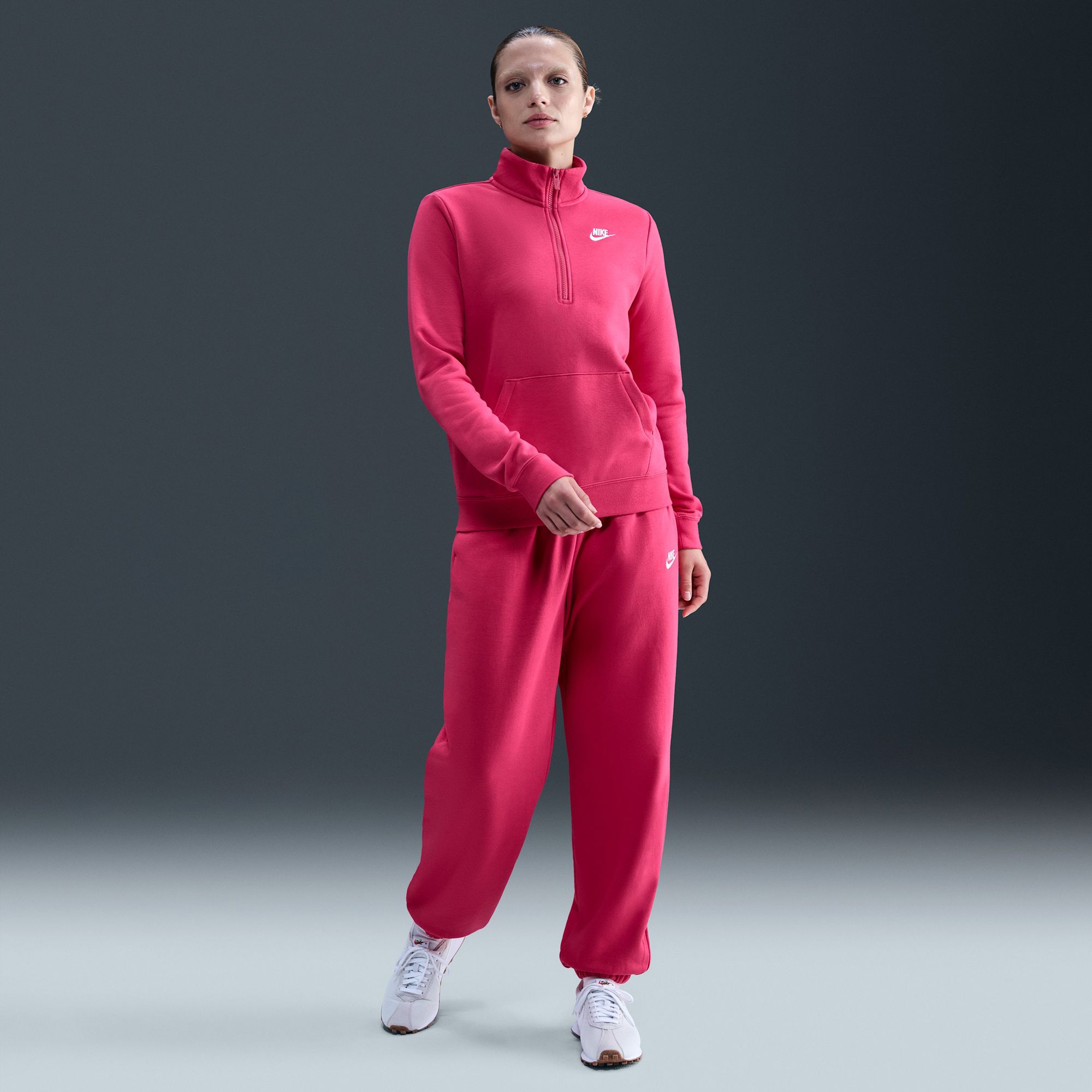 Nike Women's Sportswear Club Fleece 1/2 Zip Sweatshirt product image