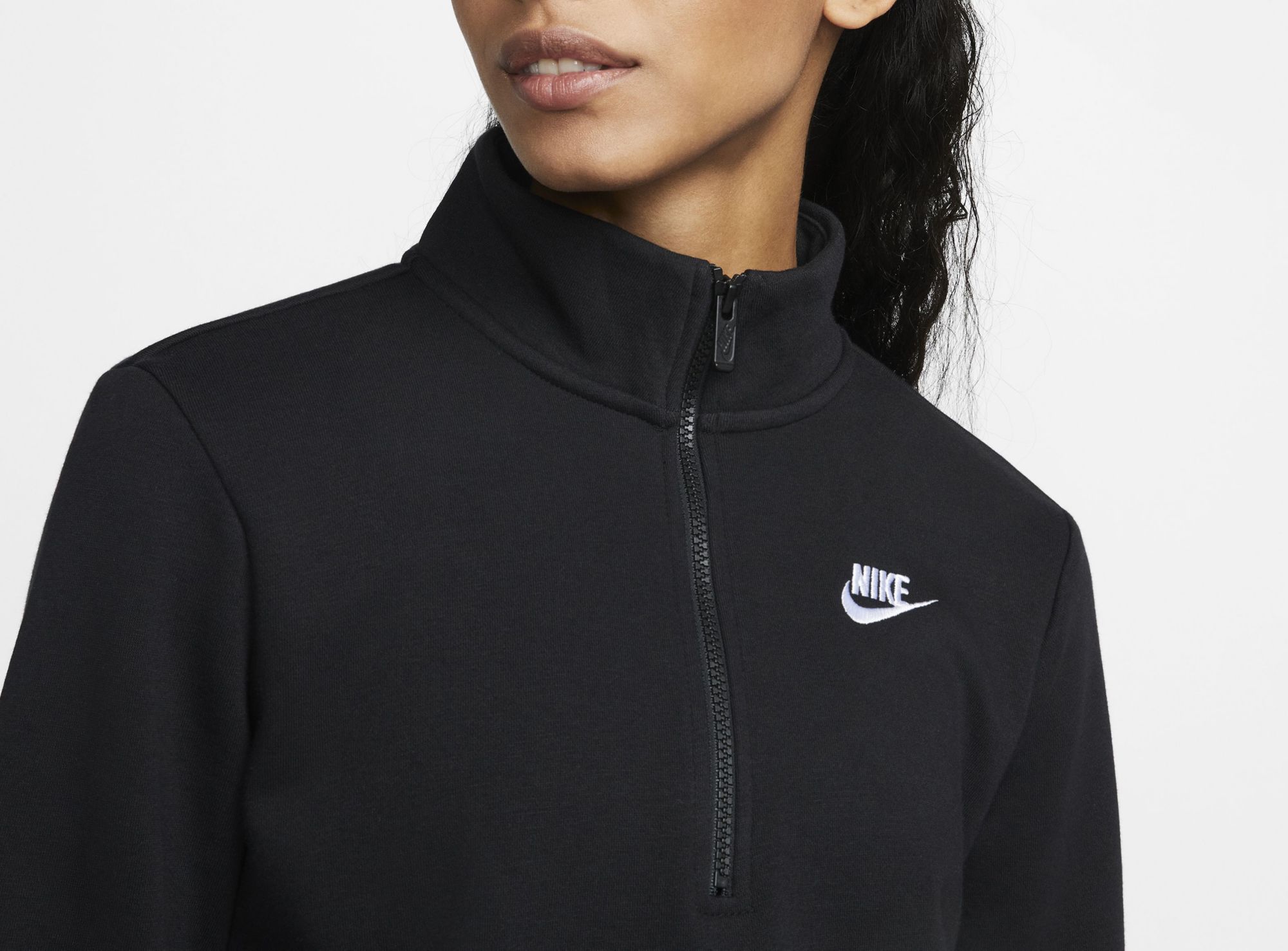 Nike Women's Sportswear Club Fleece 1/2 Zip Sweatshirt product image