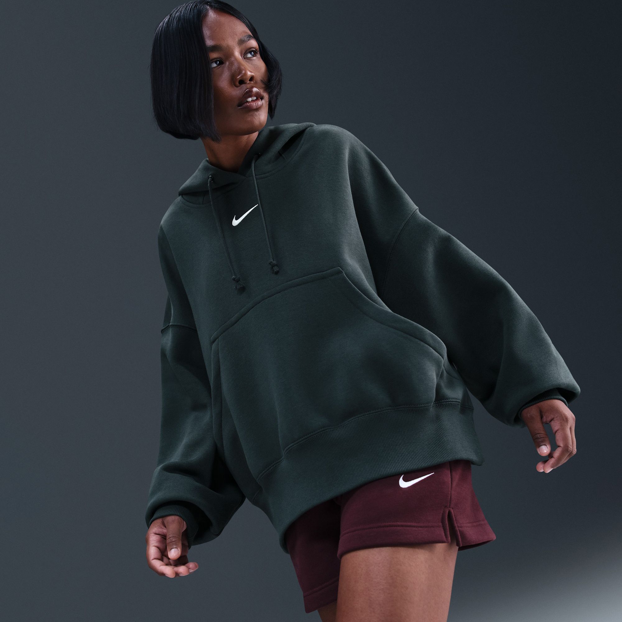 Nike Women's Sportswear Phoenix Fleece Over-Oversized Pullover Hoodie product image