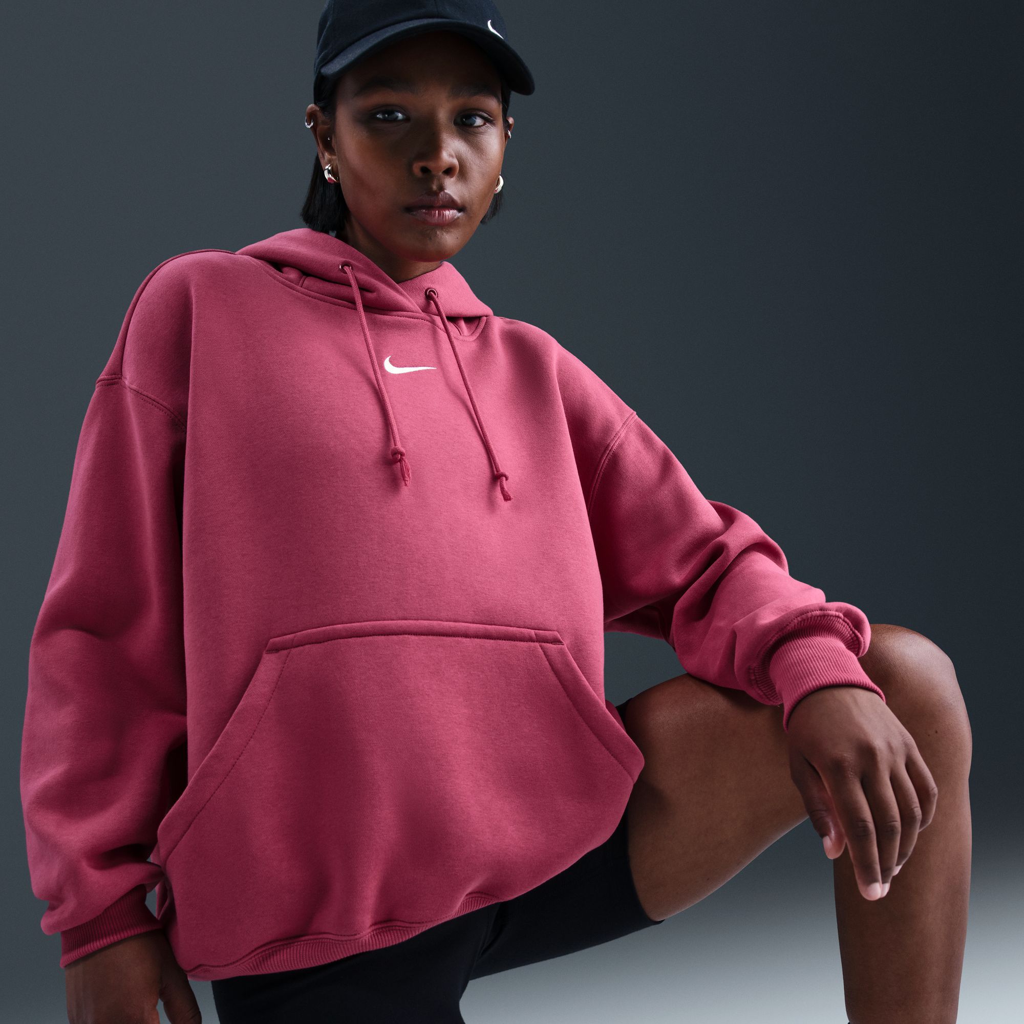Nike Women's Sportswear Phoenix Fleece Oversized Pullover Hoodie product image