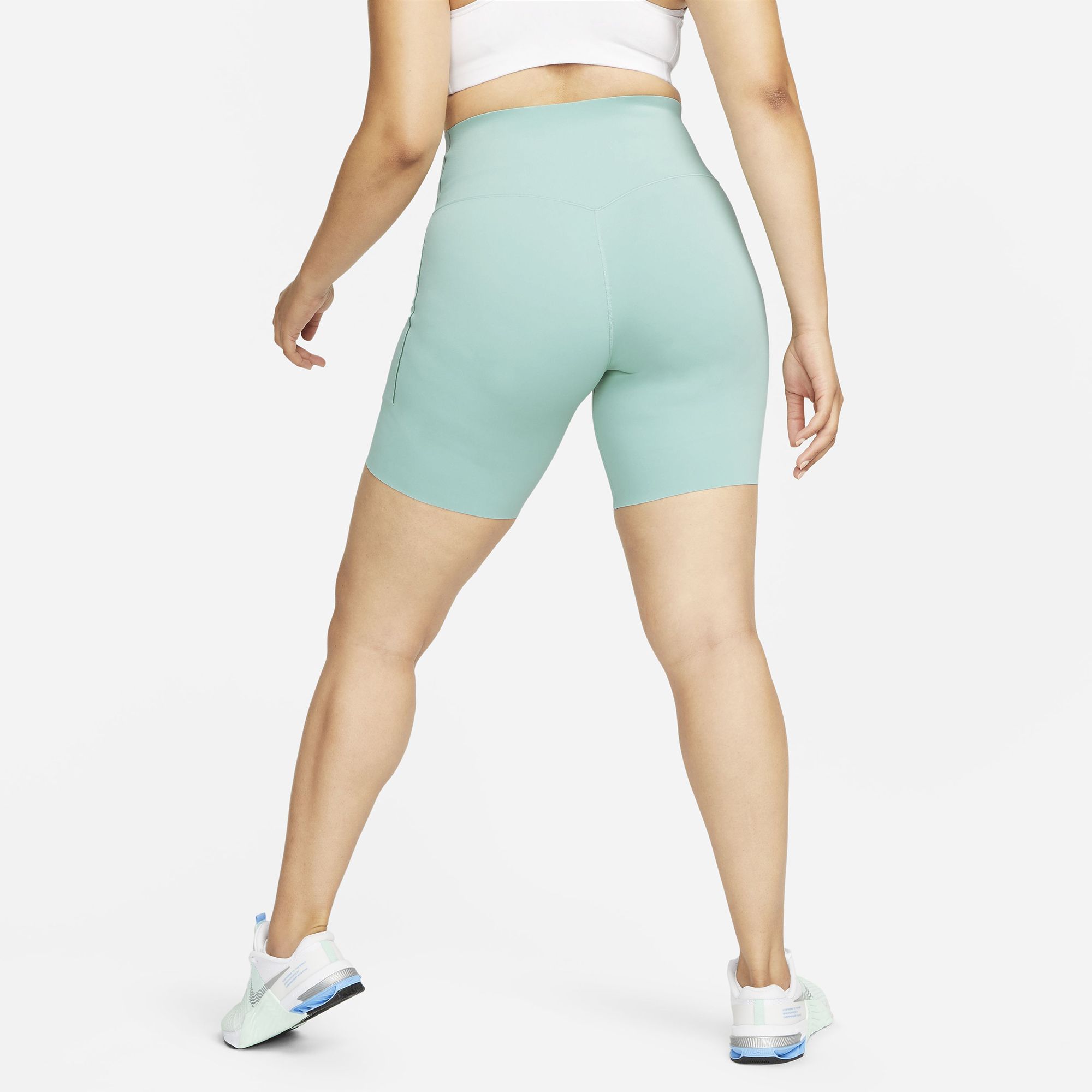 Nike Women's Universa Medium-Support High-Waisted 8" Biker Shorts product image
