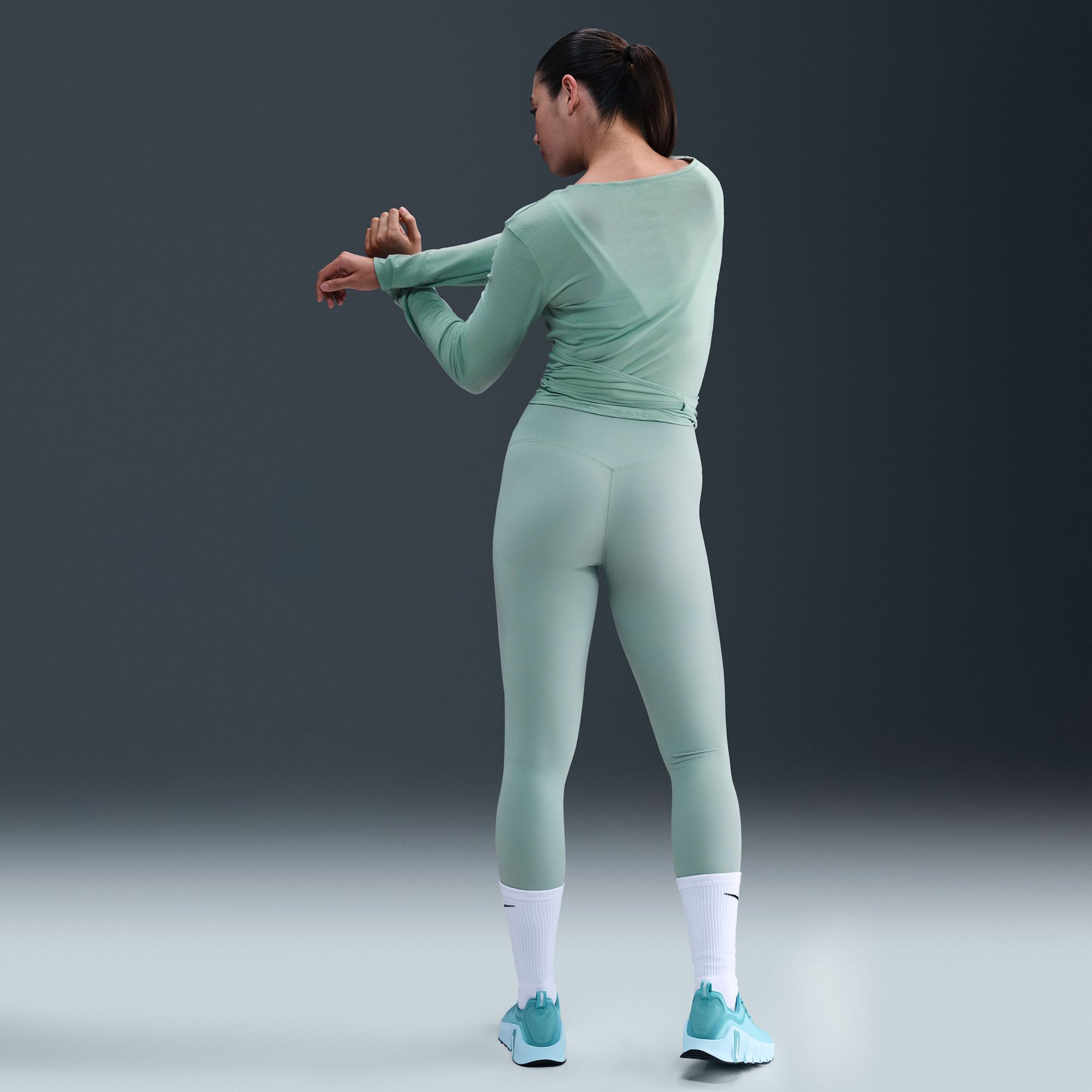 Nike Women's Zenvy Gentle-Support High-Waisted Full-Length Leggings product image
